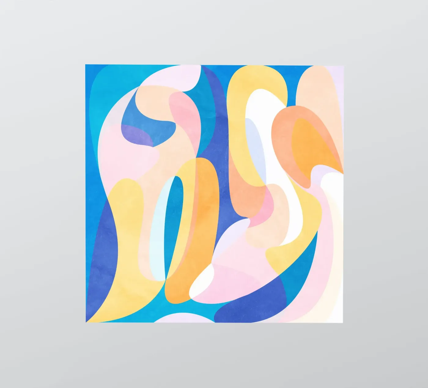 Waves sticker by Abstract Joy