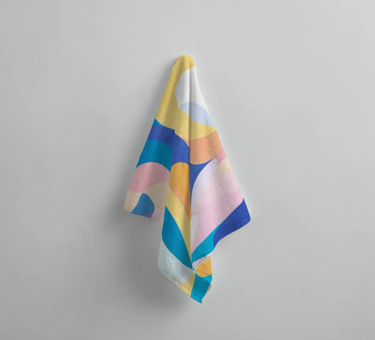 Waves towel by Abstract 888