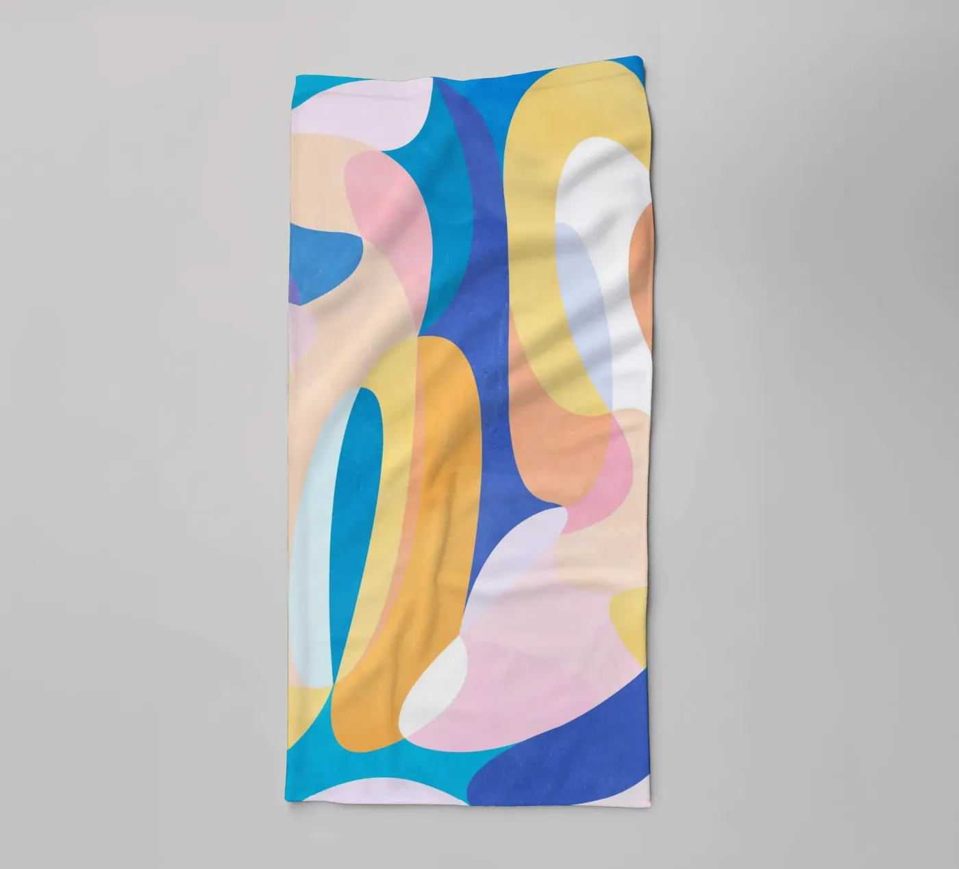 Waves towel by Abstract Joy