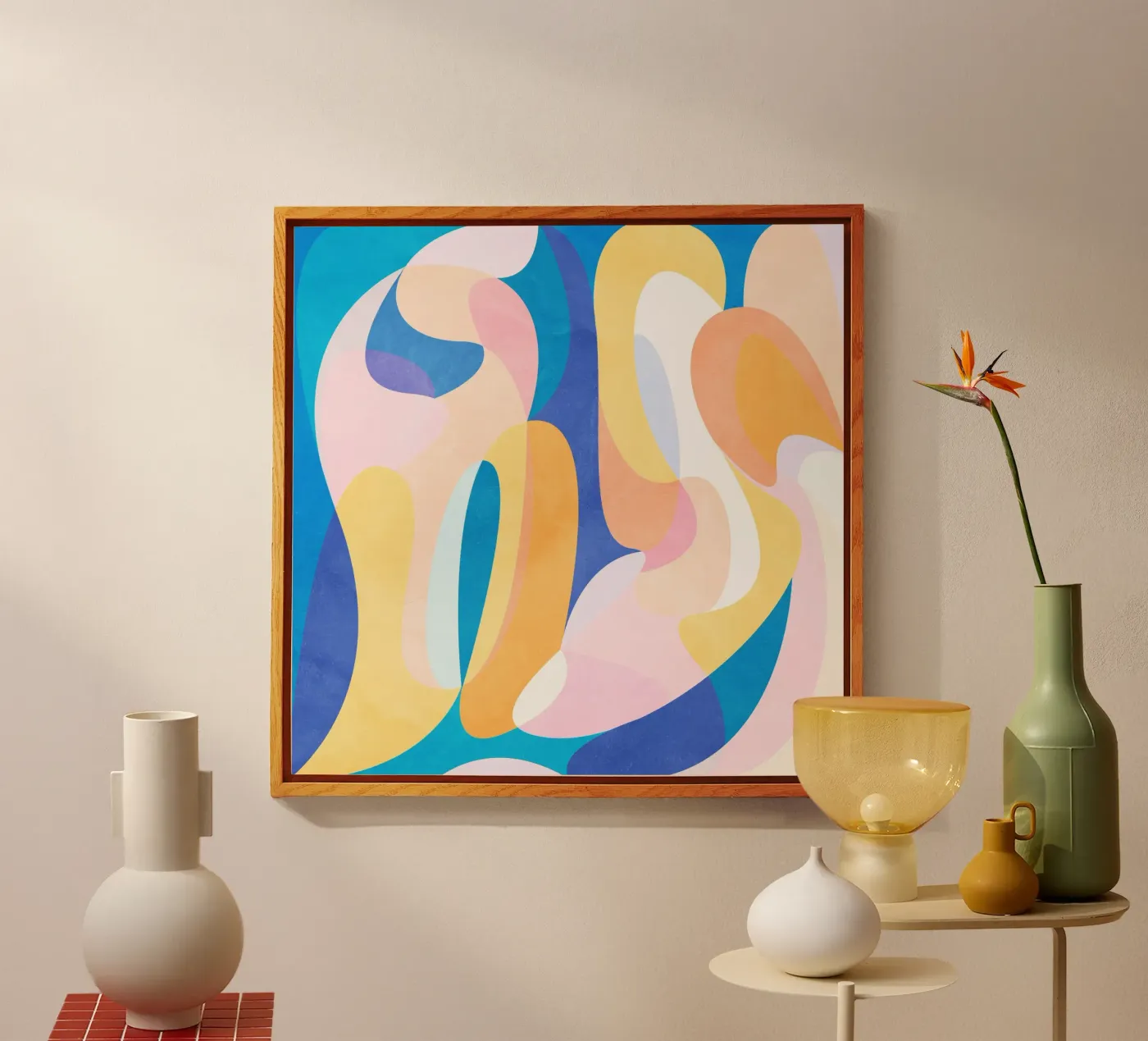 Waves plexiglas de Abstract Joy