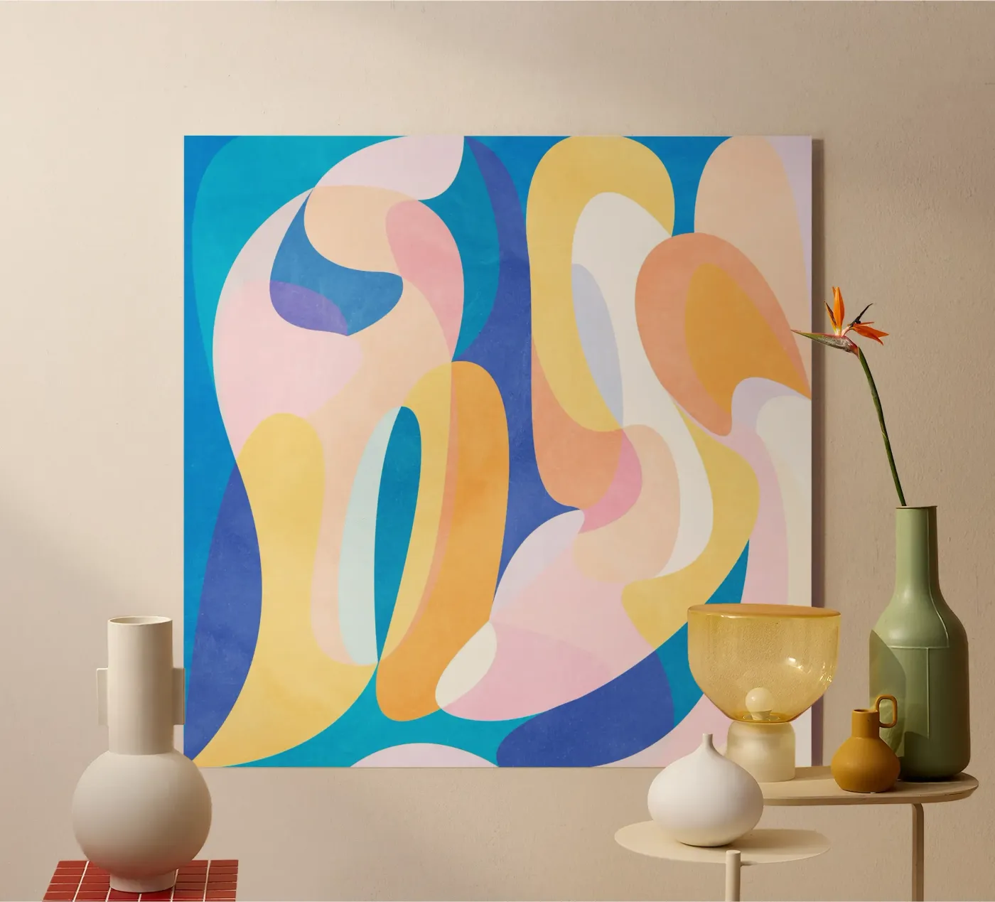 Waves plexiglas de Abstract Joy