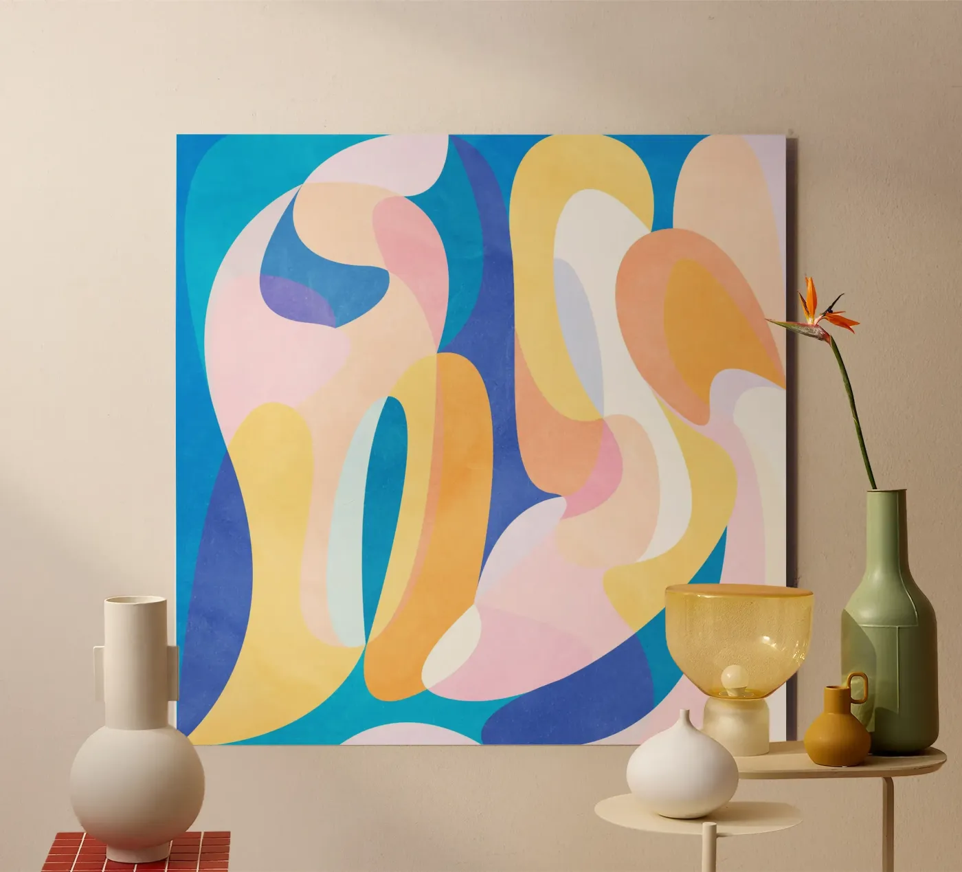 Waves forex plate by Abstract Joy