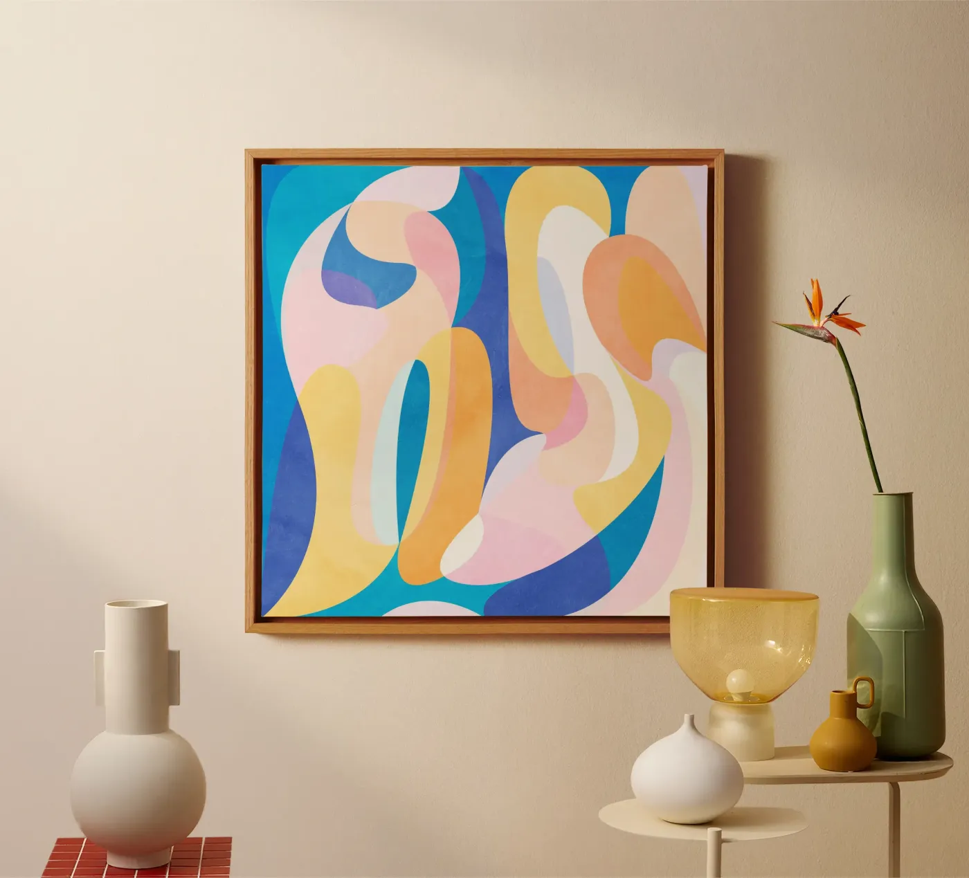 Waves tela da Abstract Joy