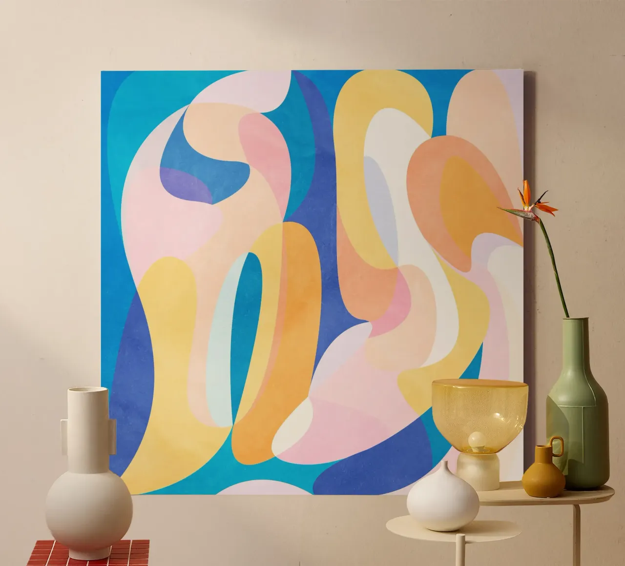 Waves tela da Abstract 888