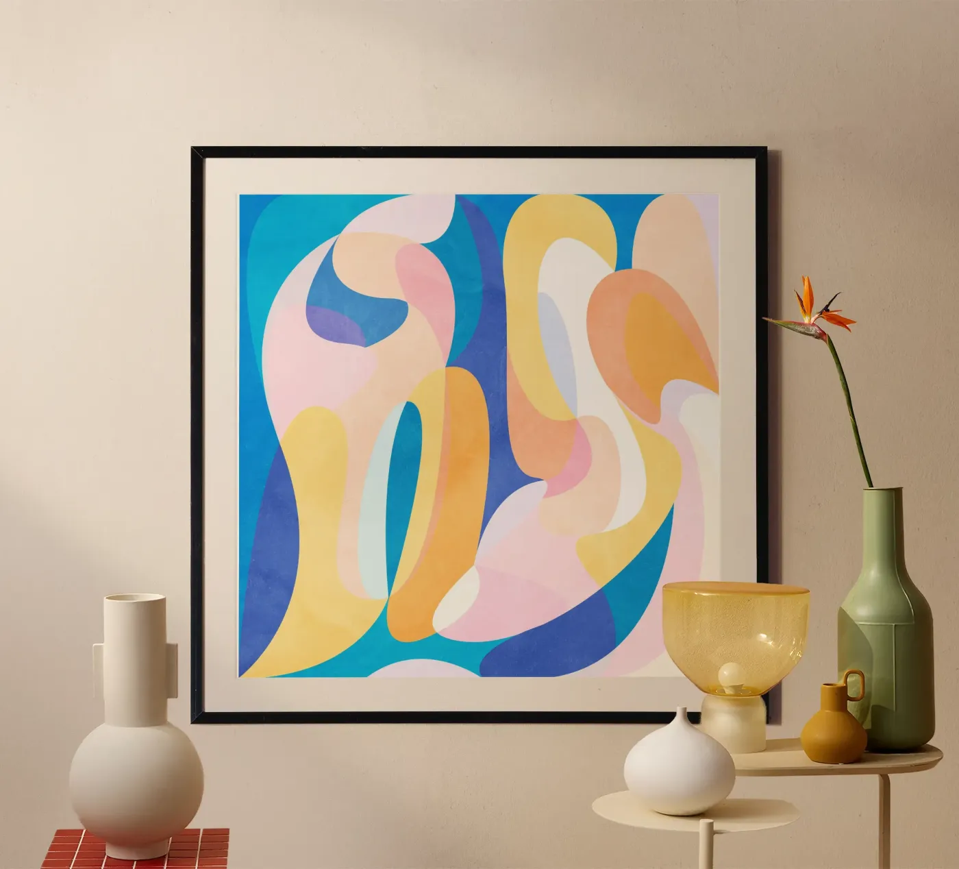 Waves Poster von Lines Inside