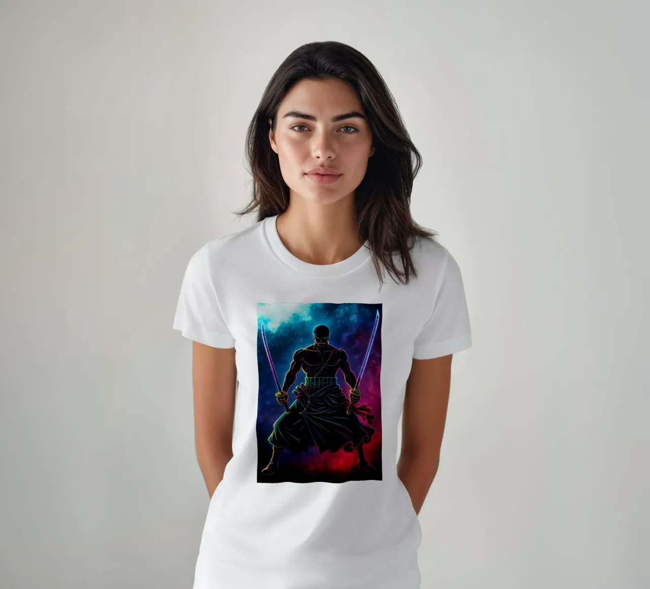Soul Of One piece Roronoa Zoro t-shirt da DGSoulheroes