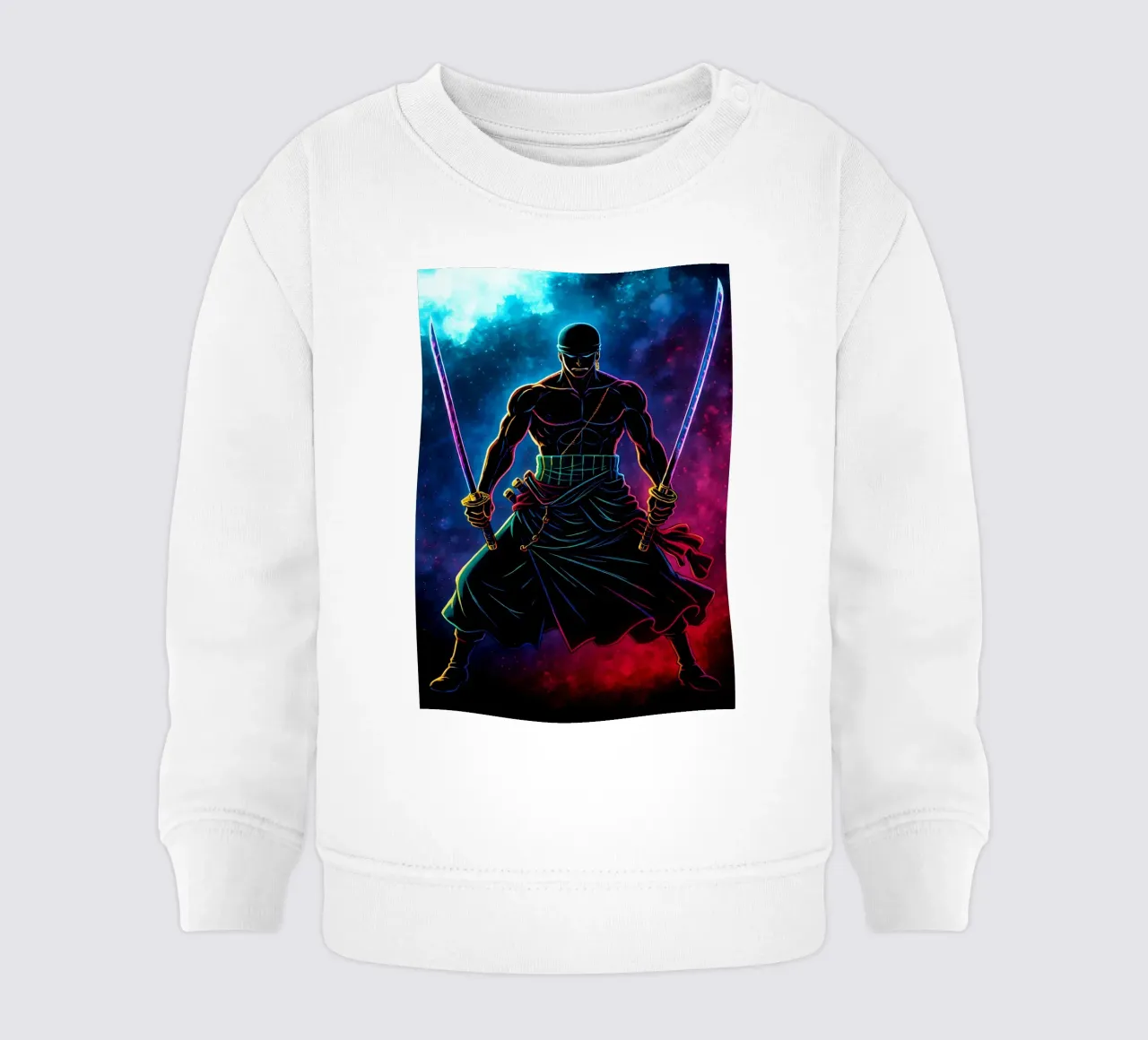 Soul Of One piece Roronoa Zoro felpa neonato da DGSoulheroes