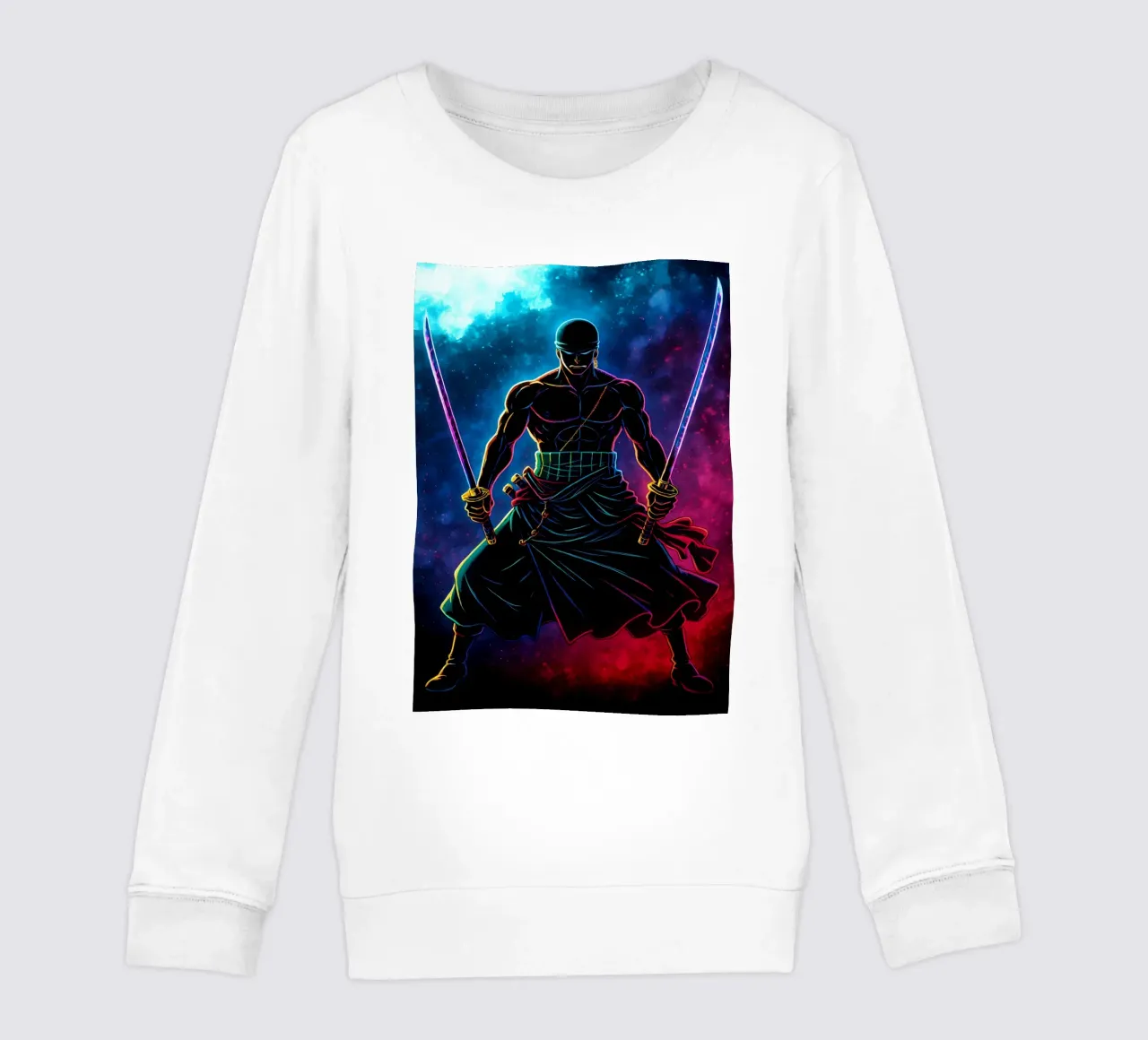 Soul Of One piece Roronoa Zoro felpa bambino da DGSoulheroes