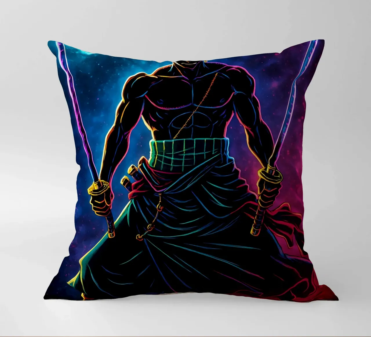 Soul Of One piece Roronoa Zoro cuscino da DGSoulheroes