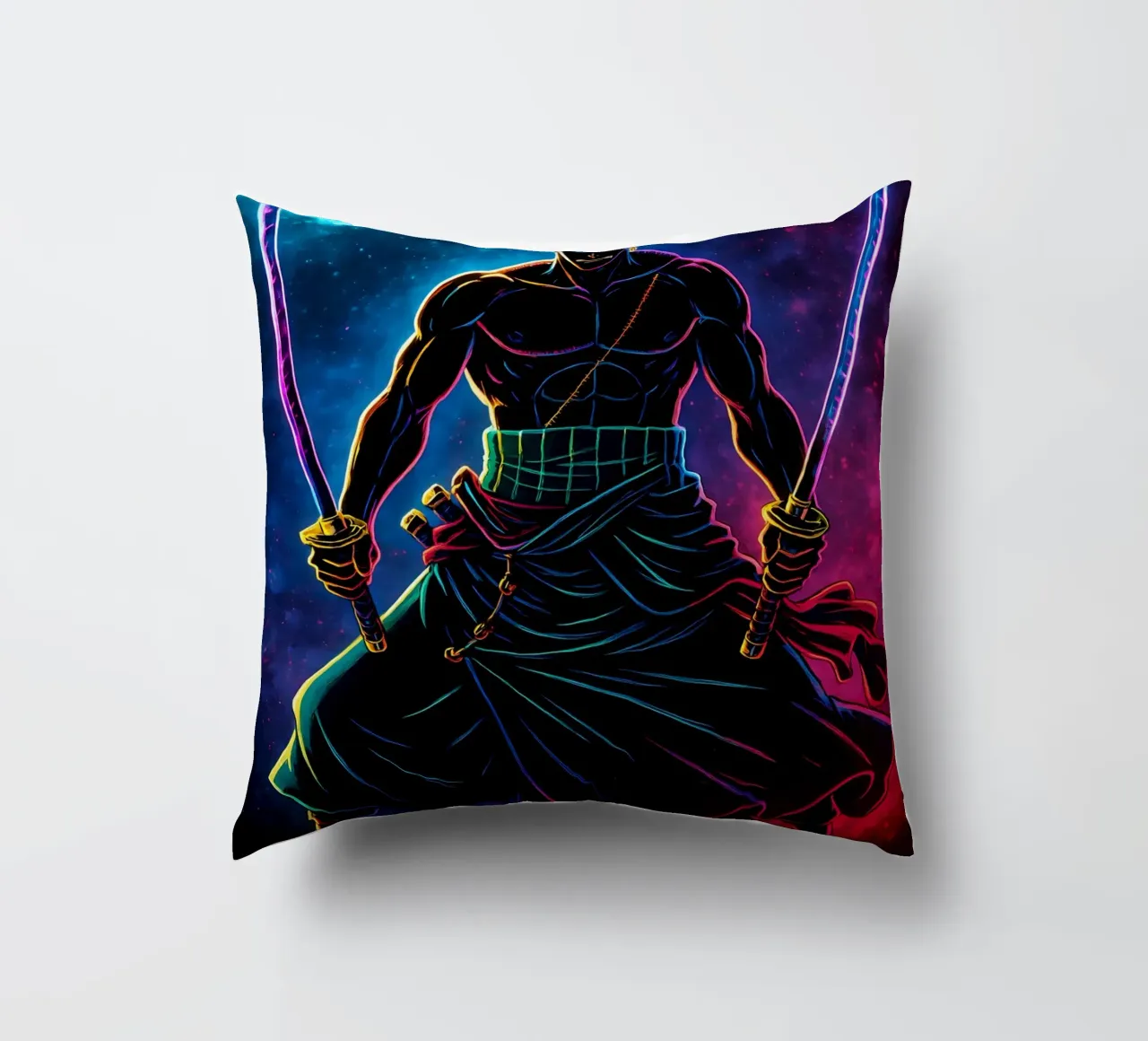 Soul Of One piece Roronoa Zoro cuscino da DGSoulheroes