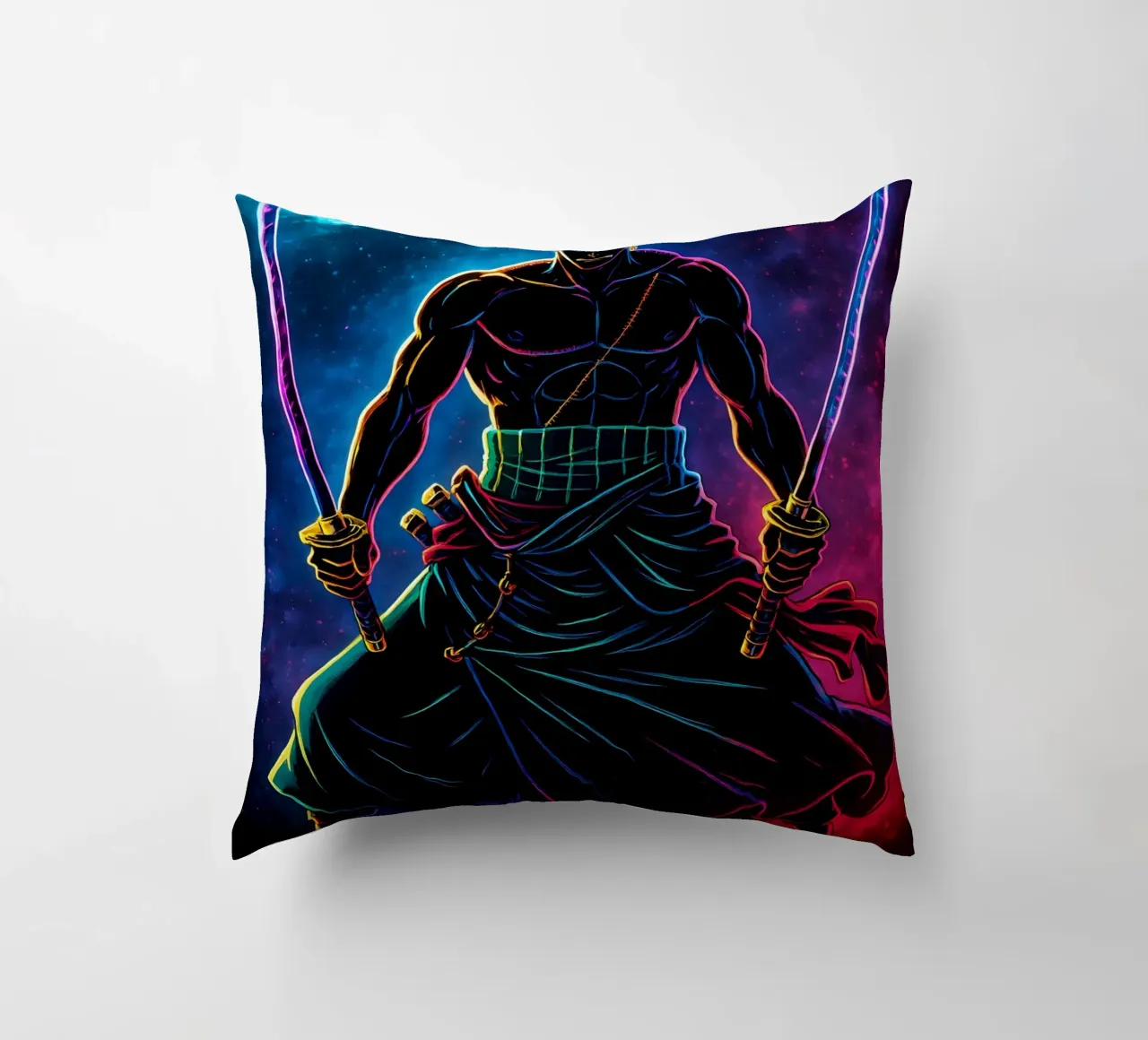 Soul Of One piece Roronoa Zoro cuscino da DGSoulheroes