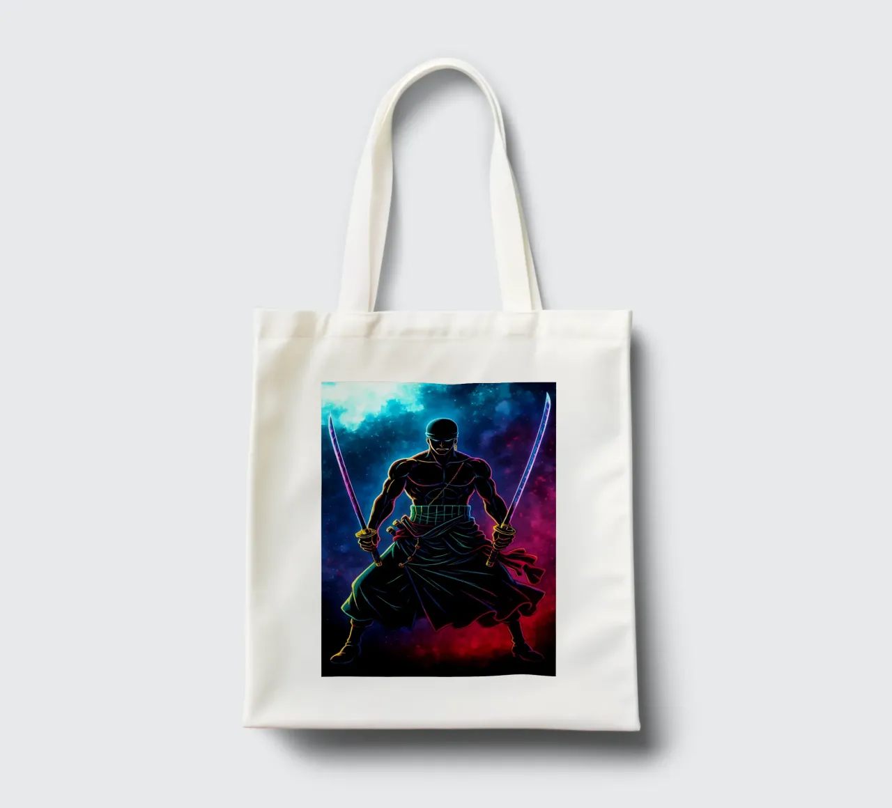 Soul Of One piece Roronoa Zoro borsa in juta da DGSoulheroes