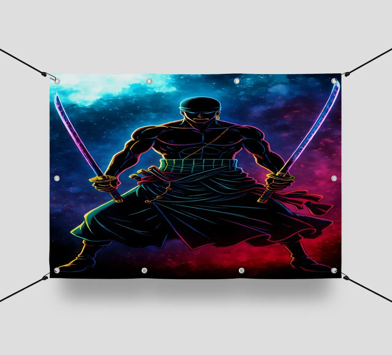 Soul Of One piece Roronoa Zoro telo in pvc da DGSoulheroes