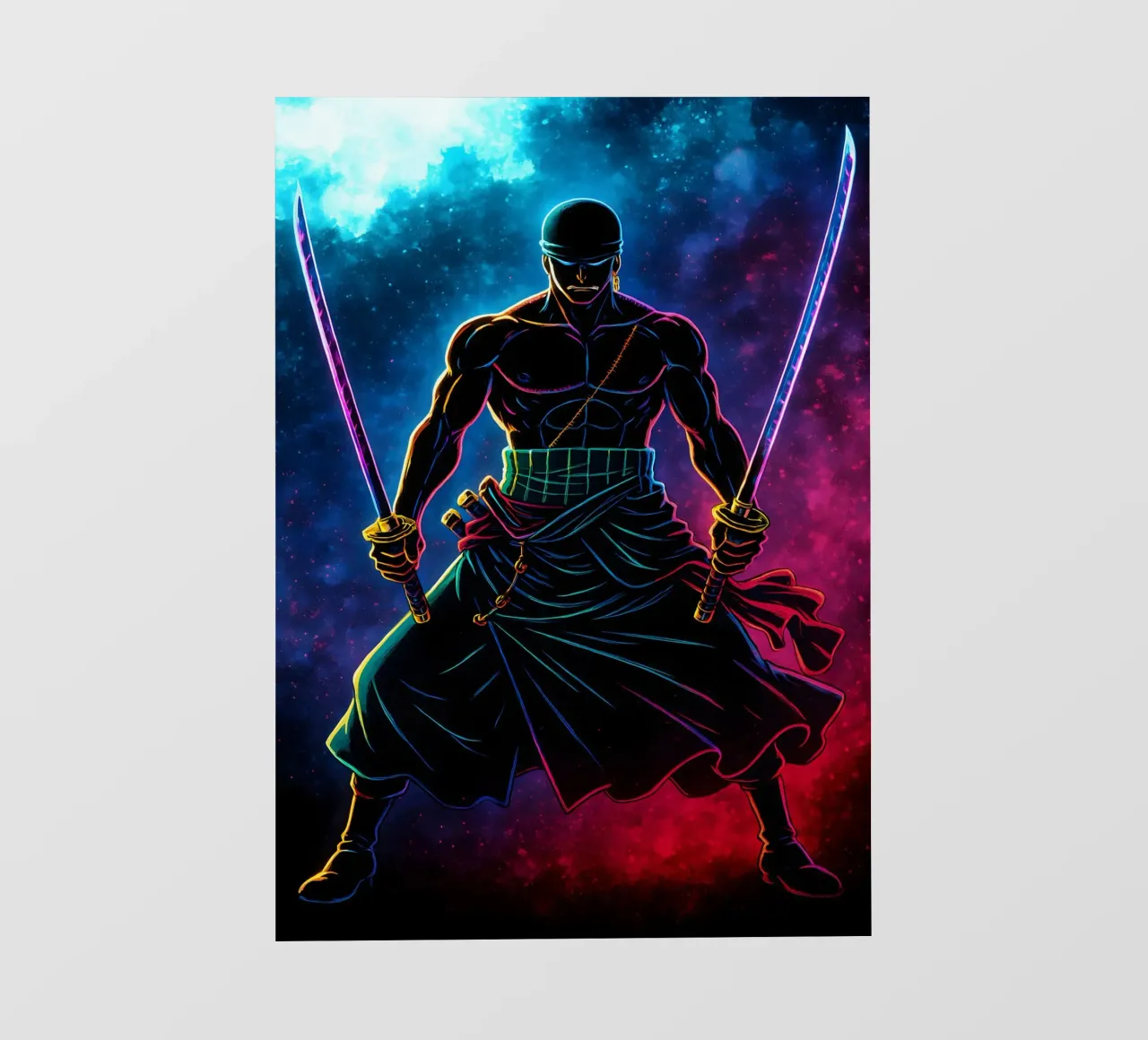 Soul Of One piece Roronoa Zoro telo in pvc da DGSoulheroes