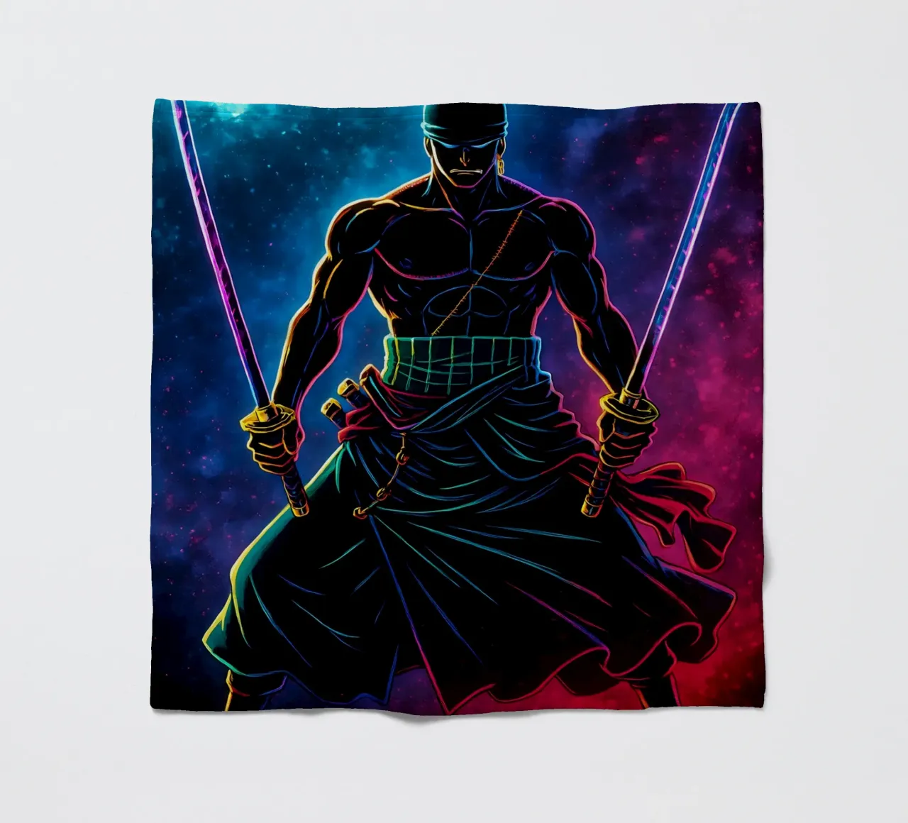 Soul Of One piece Roronoa Zoro coperta in pile da DGSoulheroes
