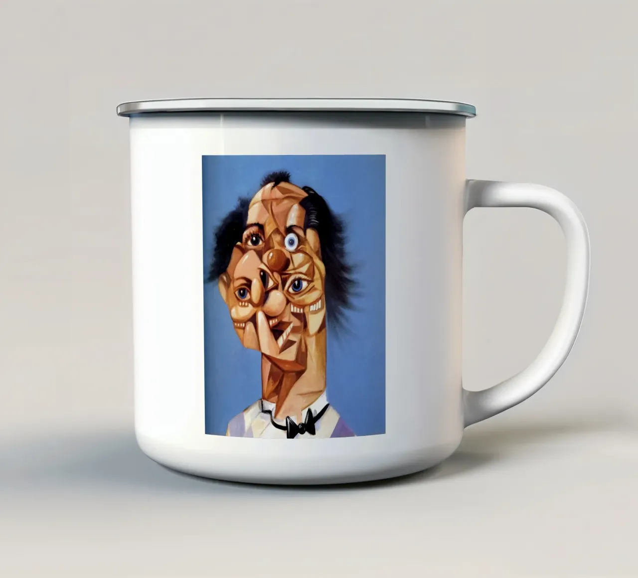Jean Louis Mind, 2005 tazza in smalto da Alexandra Sutton