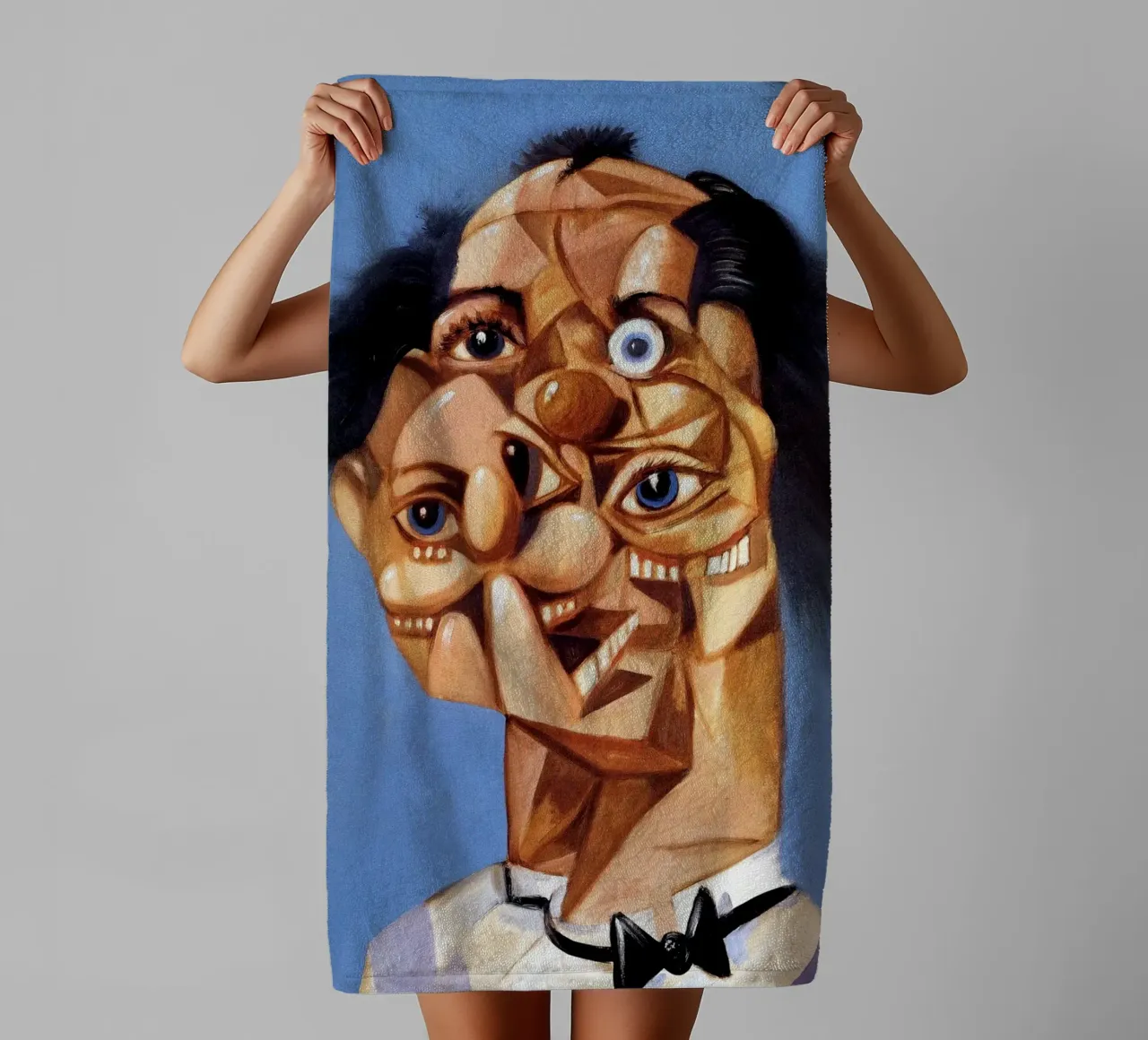 Jean Louis Mind, 2005 asciugamano da bagno da Alexandra Sutton
