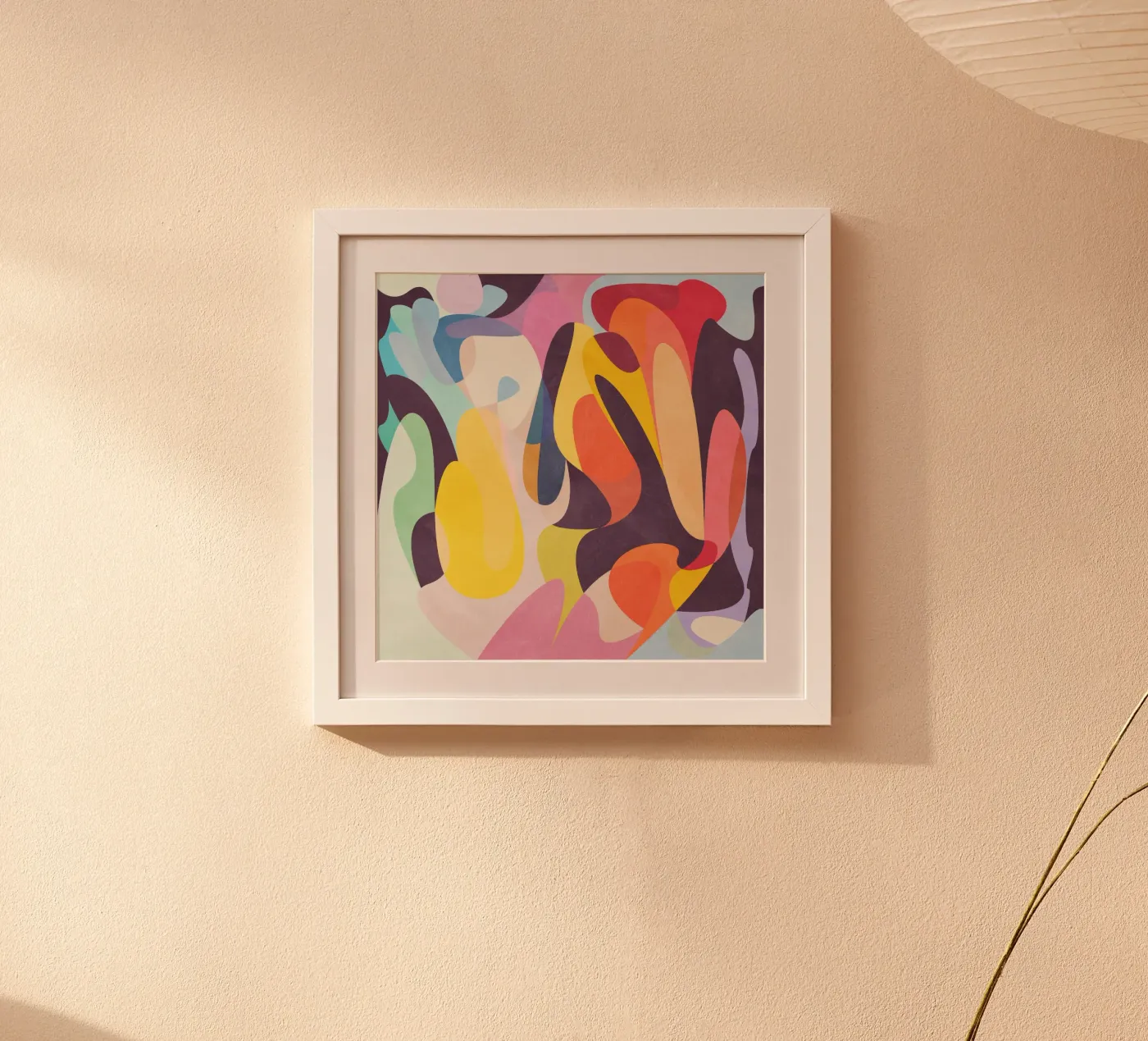 The Joy poster van Abstract Joy