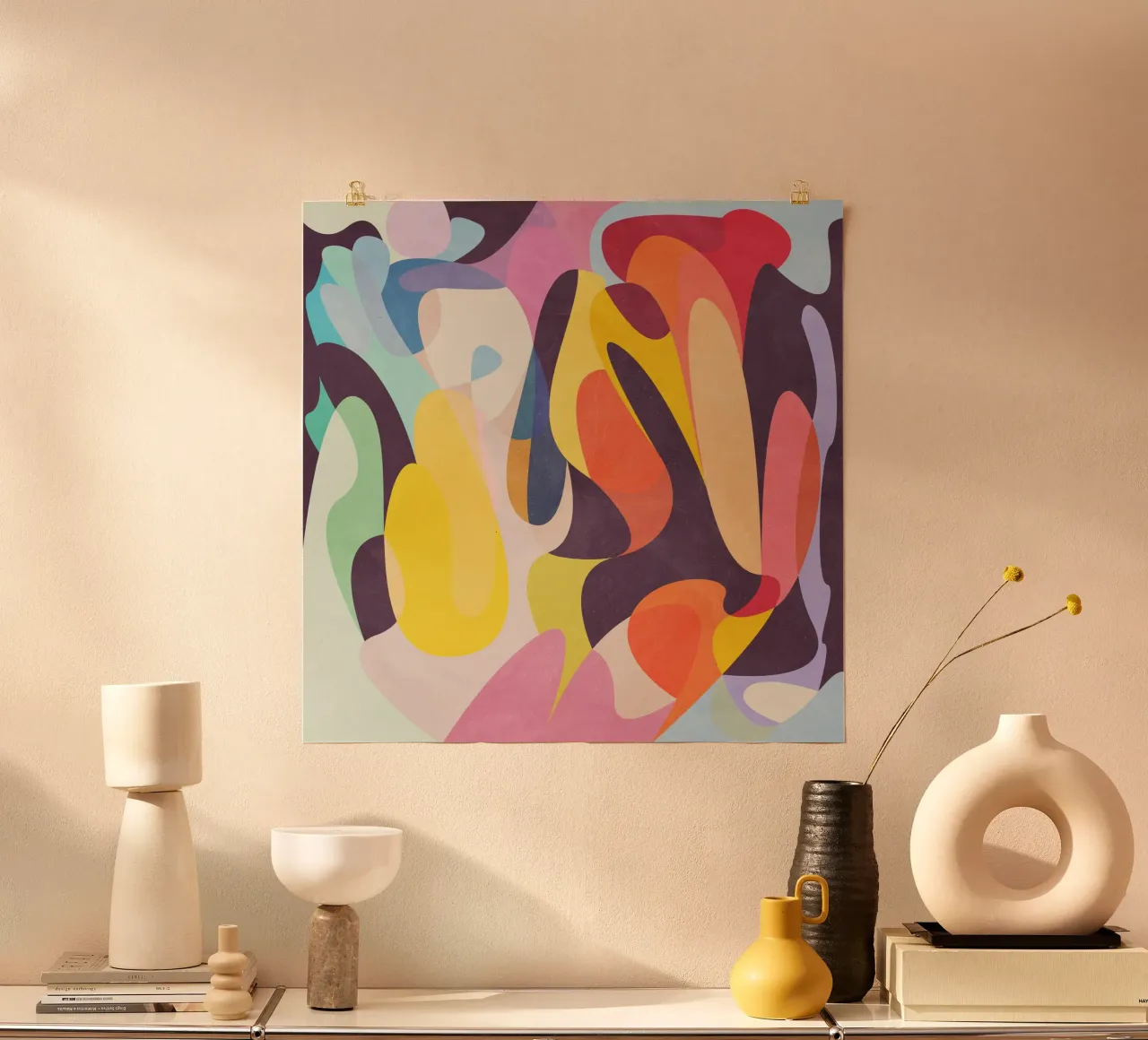 La gioia poster da Abstract 888