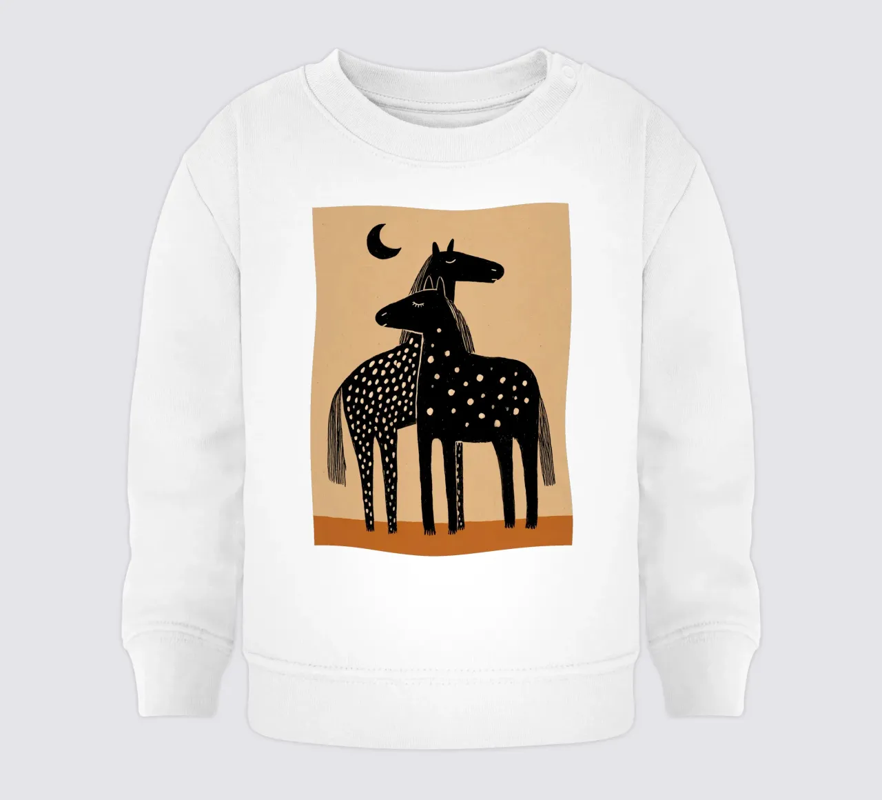 Cavalli felpa neonato da IamHomeStudio