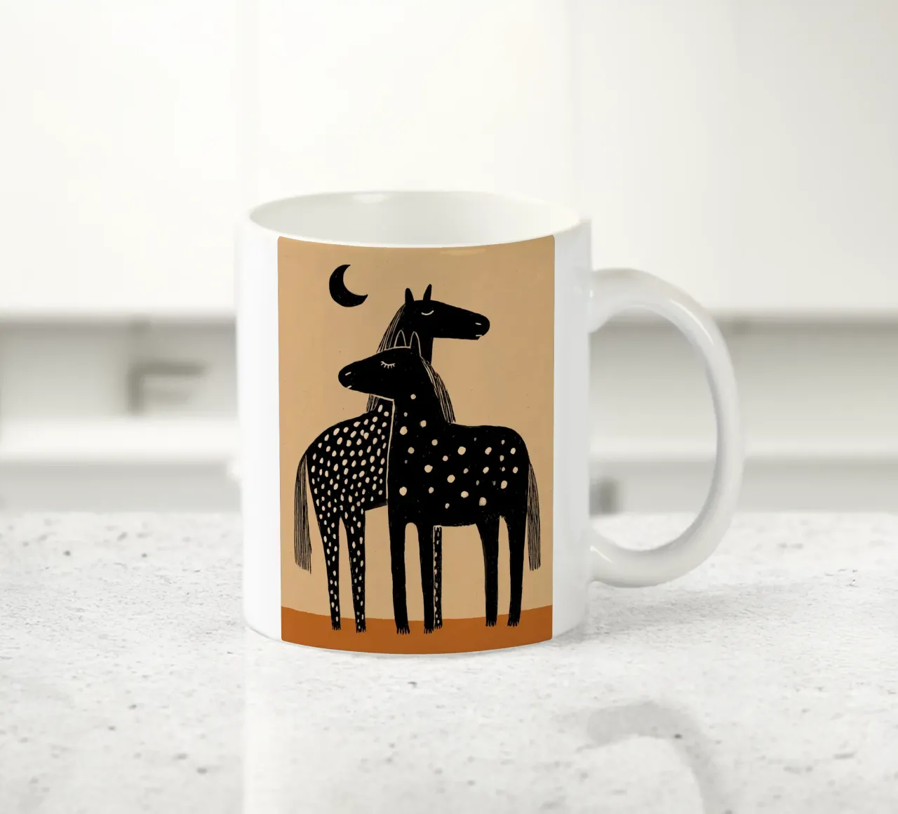 Cavalli tazza in ceramica da IamHomeStudio