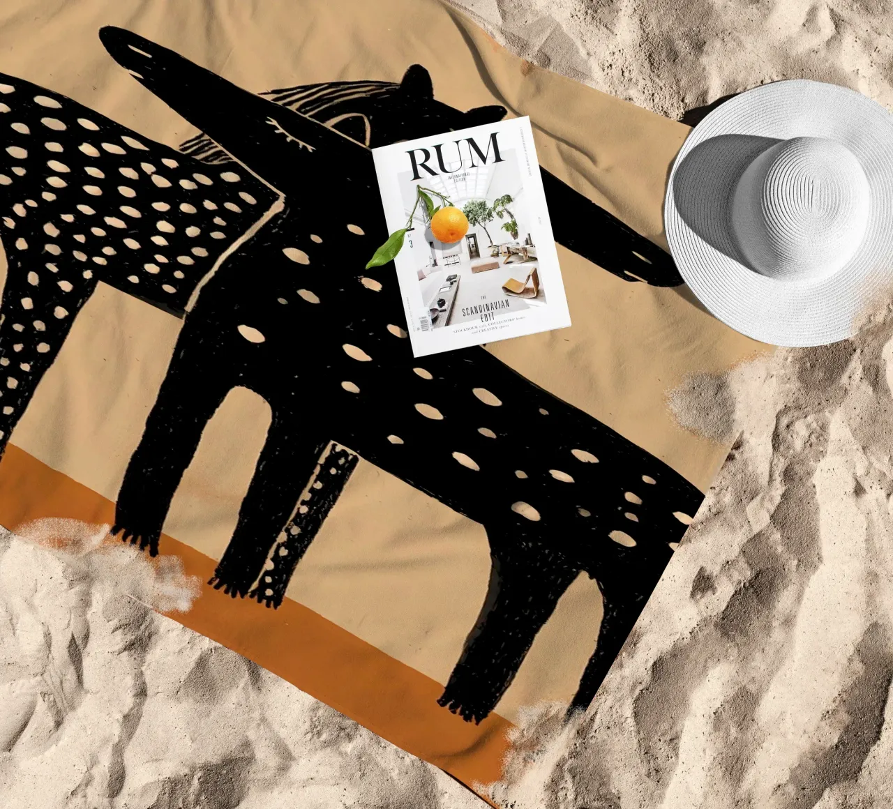 Cavalli telo mare da IamHomeStudio