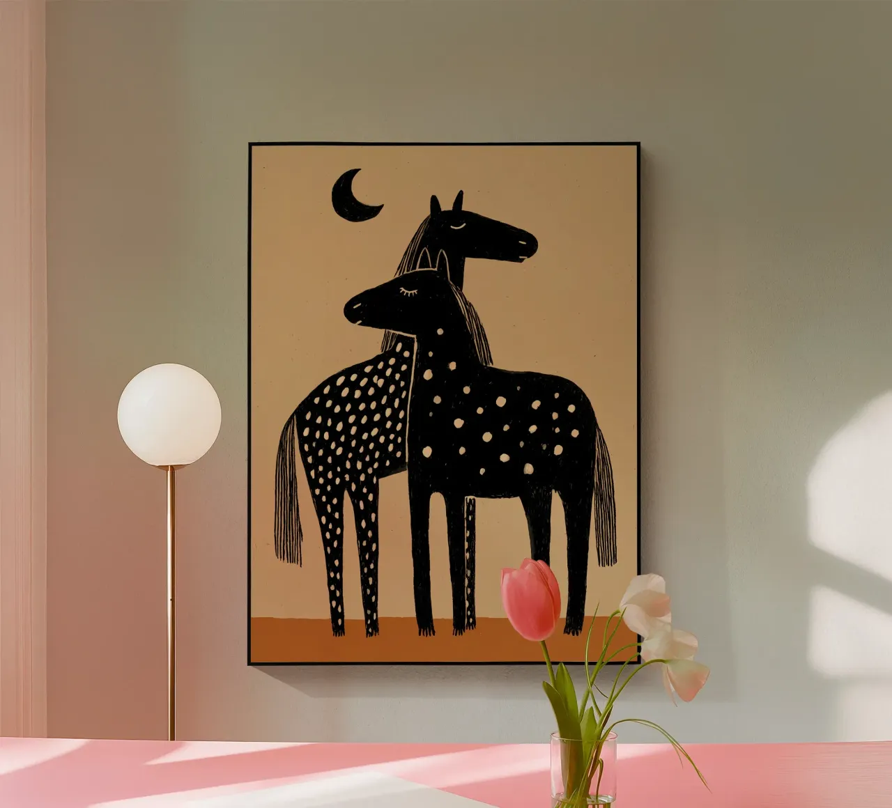 Cavalli plexiglass da IamHomeStudio