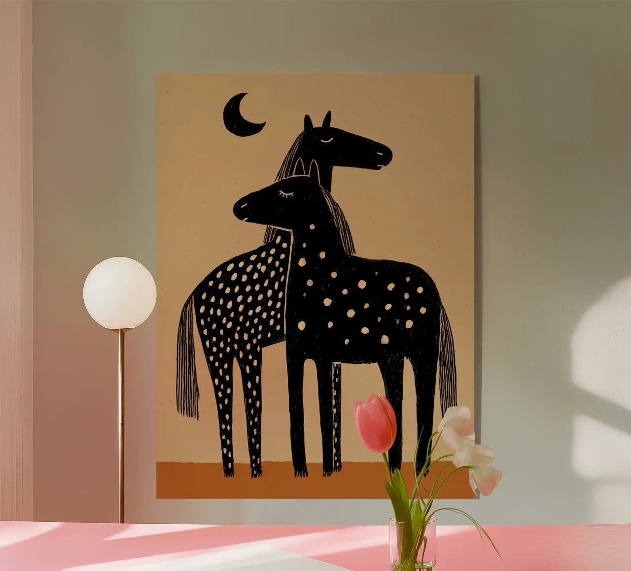 Cavalli plexiglass da IamHomeStudio