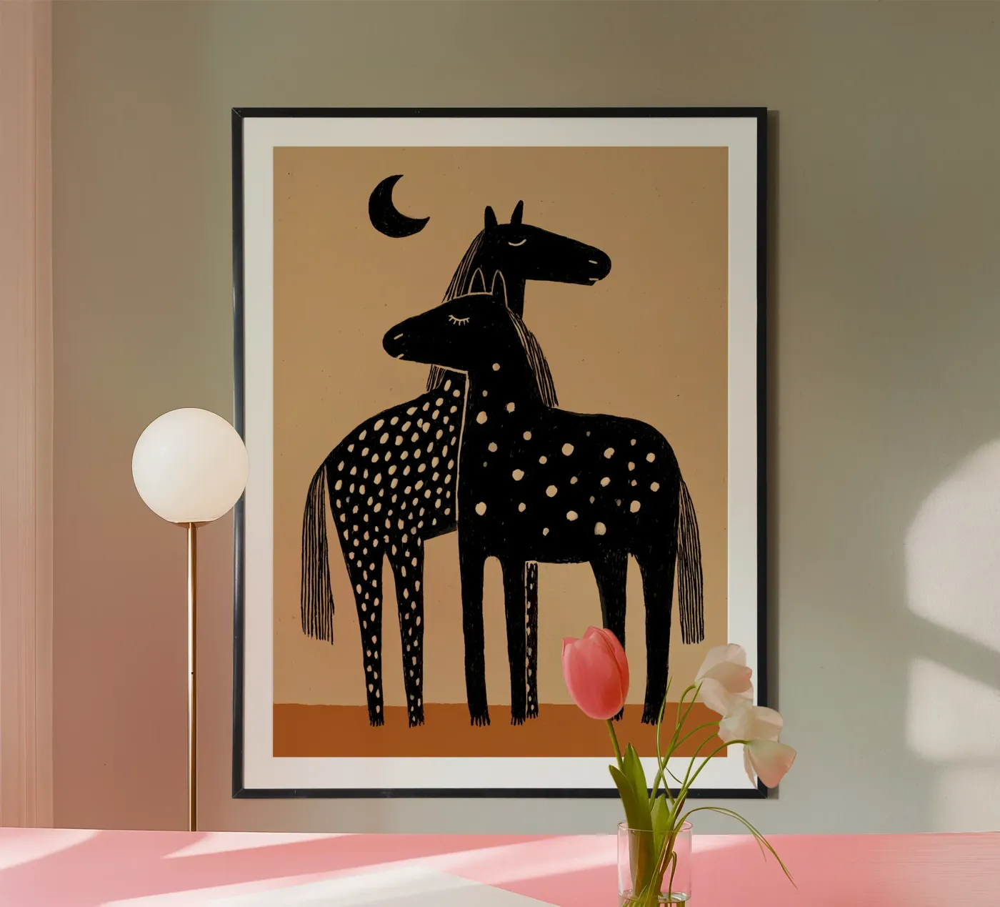 Horses poster da IamHomeStudio