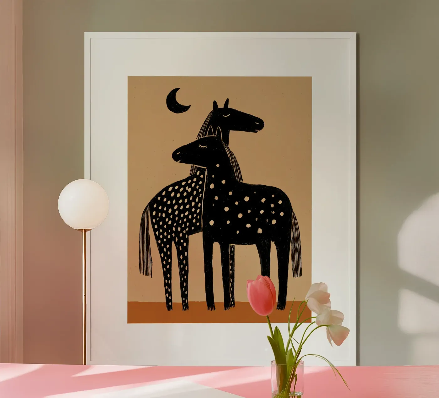 Horses poster da IamHomeStudio