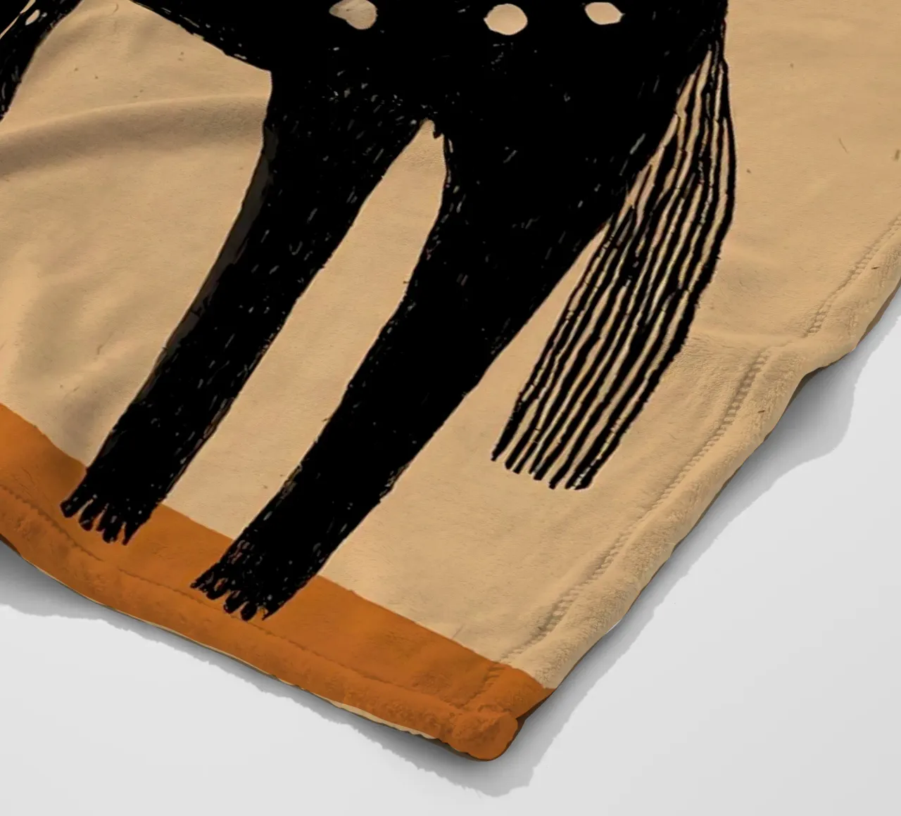 Pferde Fleecedecke von IamHomeStudio