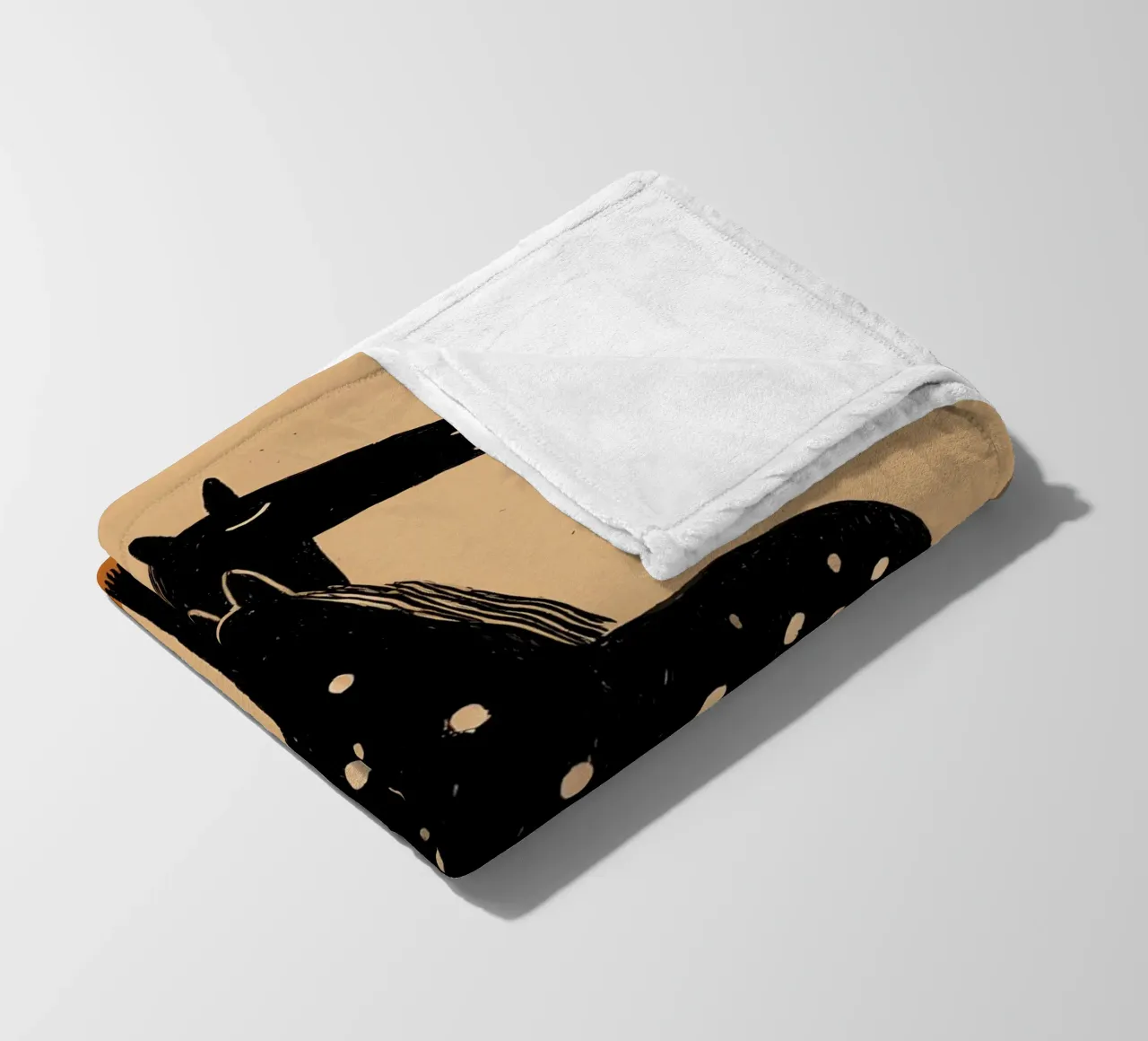 Pferde Fleecedecke von IamHomeStudio