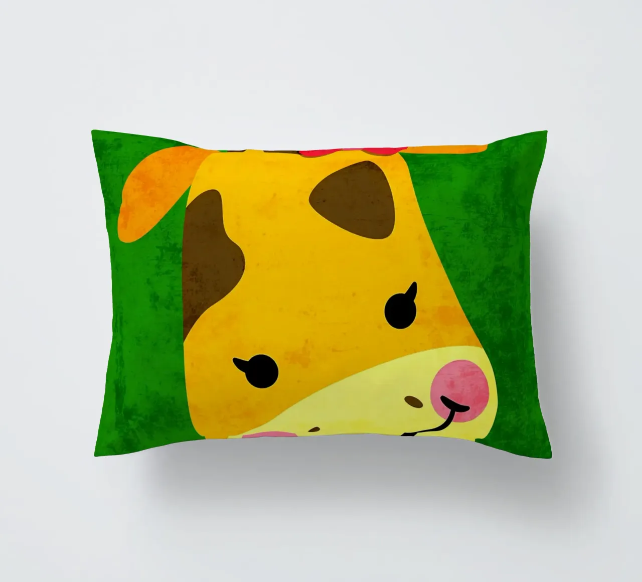 Carina la giraffa dei cartoni animati cuscino da EbrahimiStudio