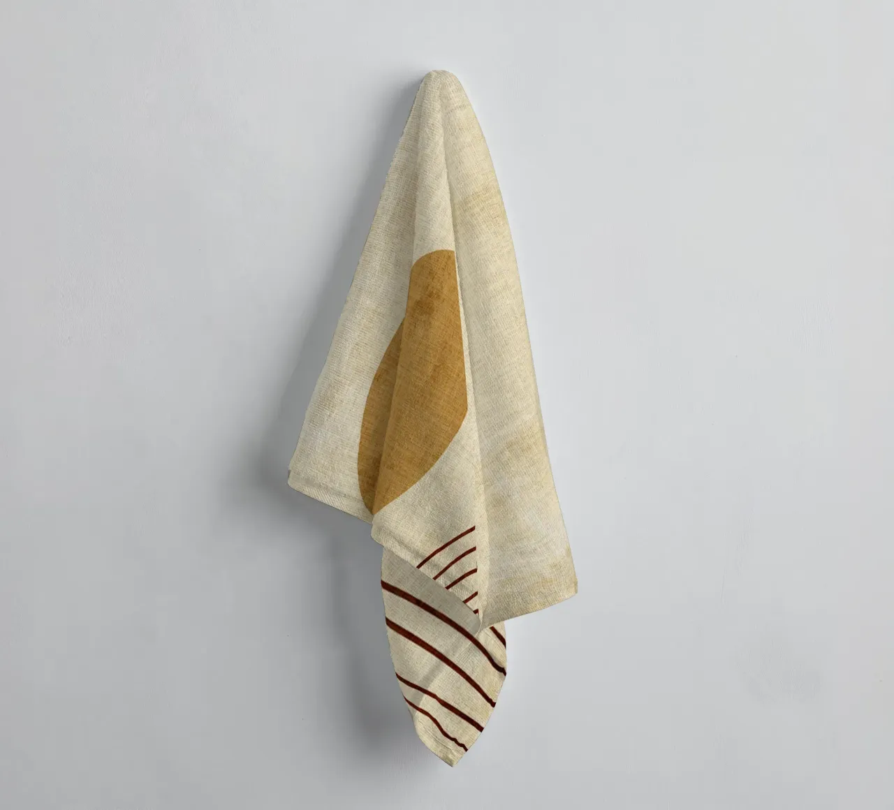 Formas boho de mediados de siglo toalla de baño de EbrahimiStudio