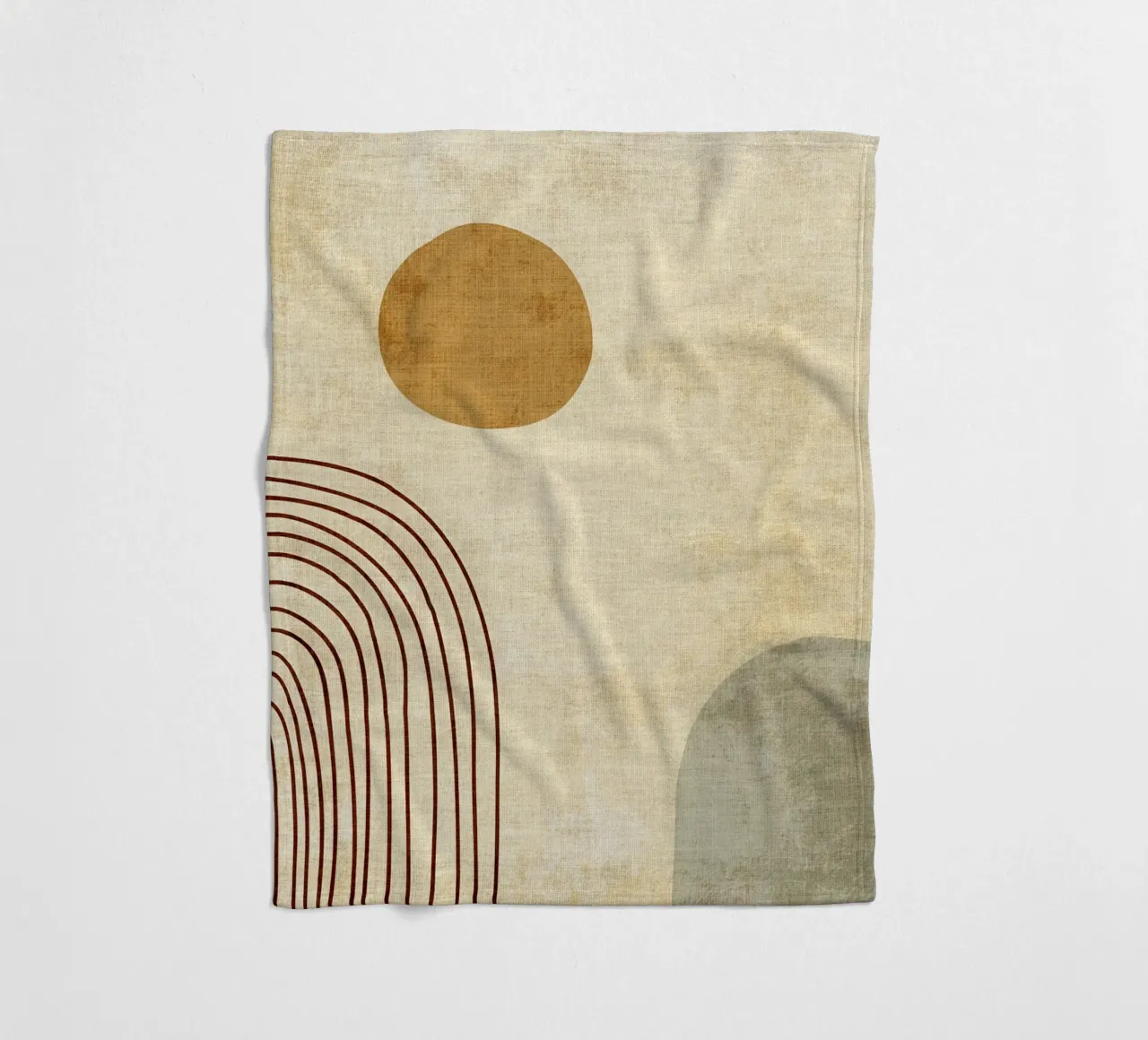 Forme boho del Medioevo coperta in pile da EbrahimiStudio