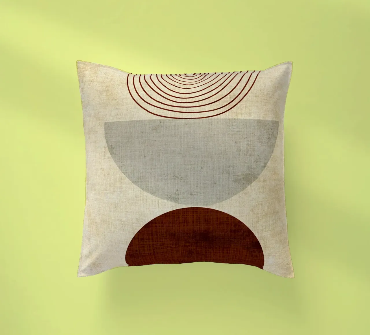 Forma geo arcobaleno retrò cuscino da EbrahimiStudio