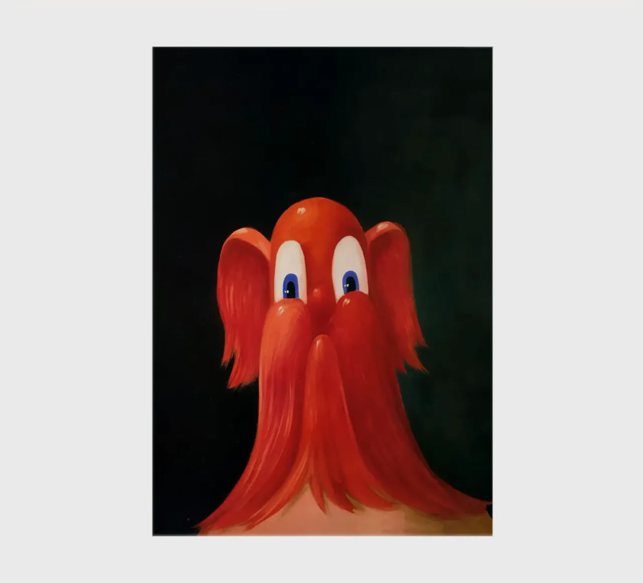 Red Antipodular Portrait, 1996 notebook by Alexandra Sutton