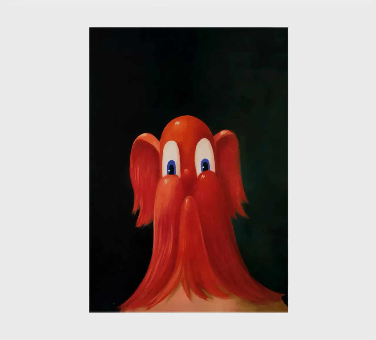 Red Antipodular Portrait, 1996 notebook by Alexandra Sutton