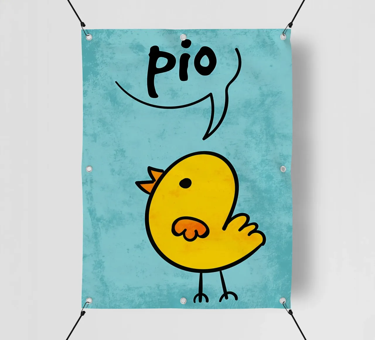 Suono di un pollo Pio telo in pvc da EbrahimiStudio