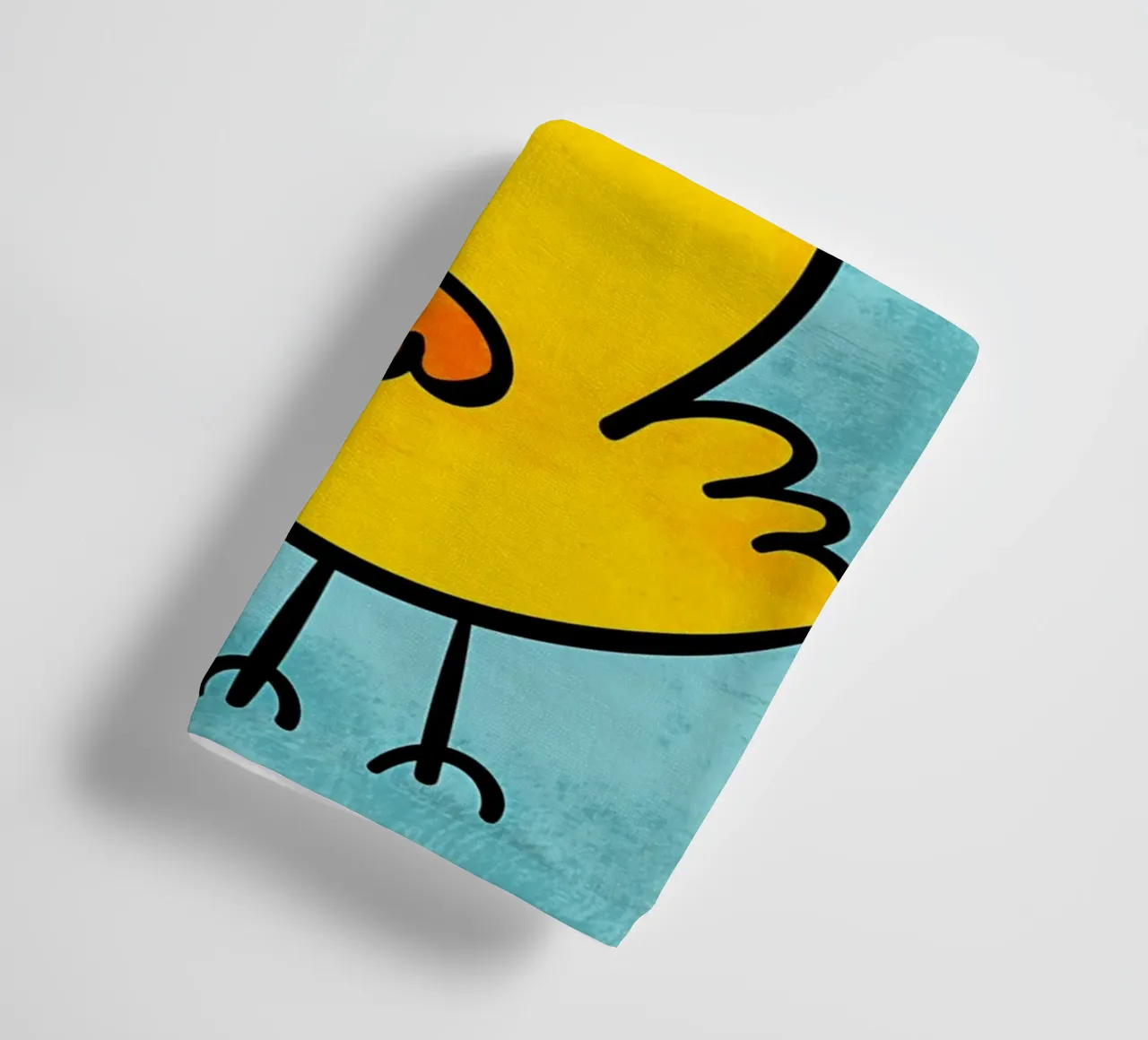 Suono di un pollo Pio asciugamano da bagno da EbrahimiStudio