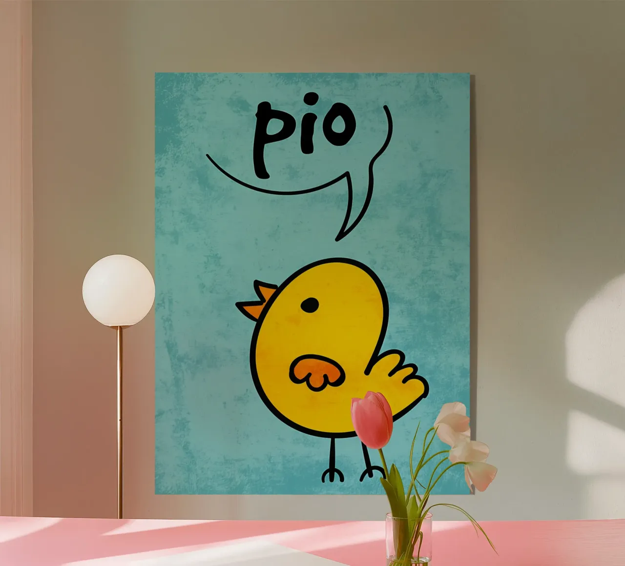 Suono di un pollo Pio plexiglass da EbrahimiStudio