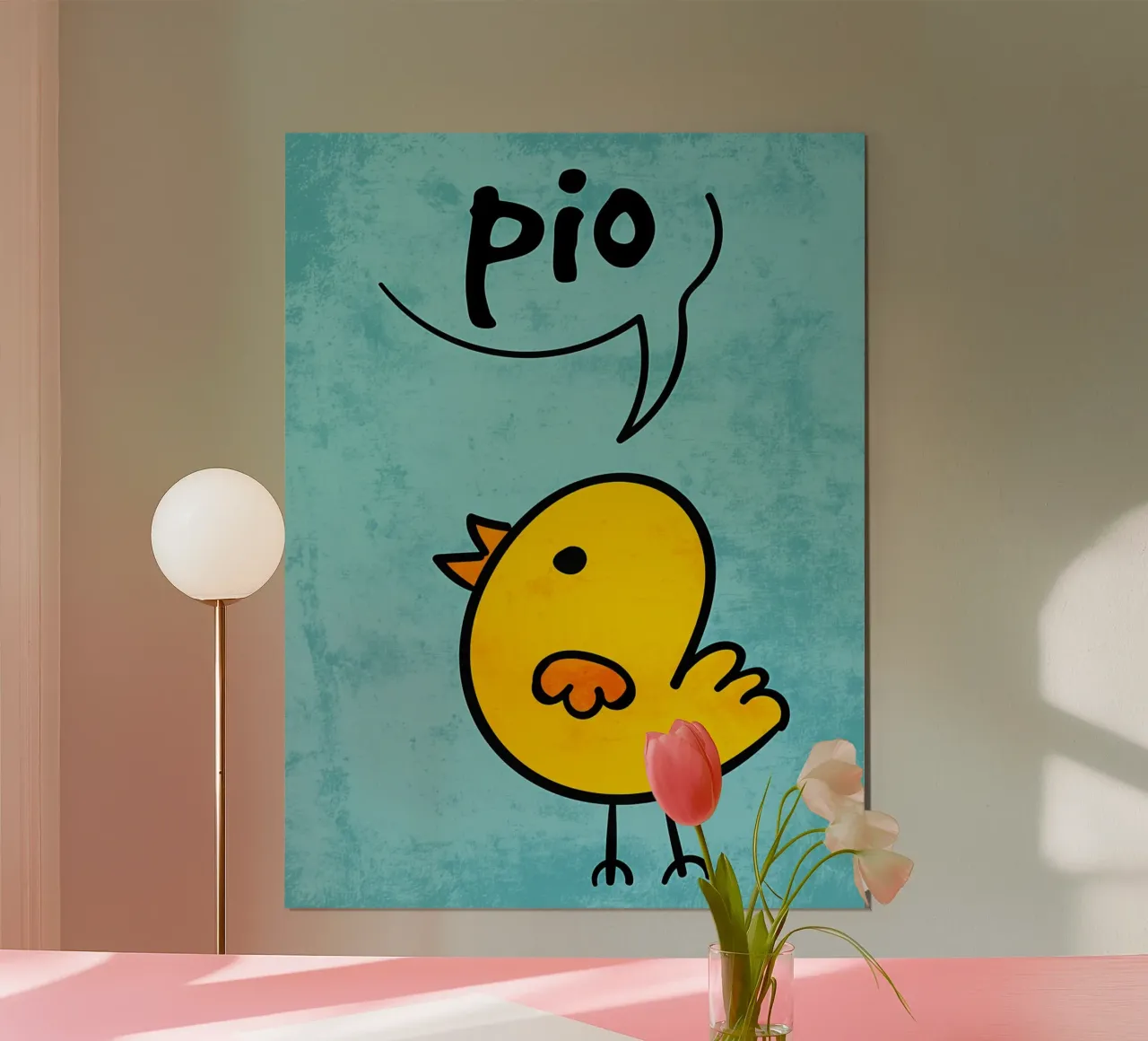 Suono di un pollo Pio carta hahnemühle da EbrahimiStudio