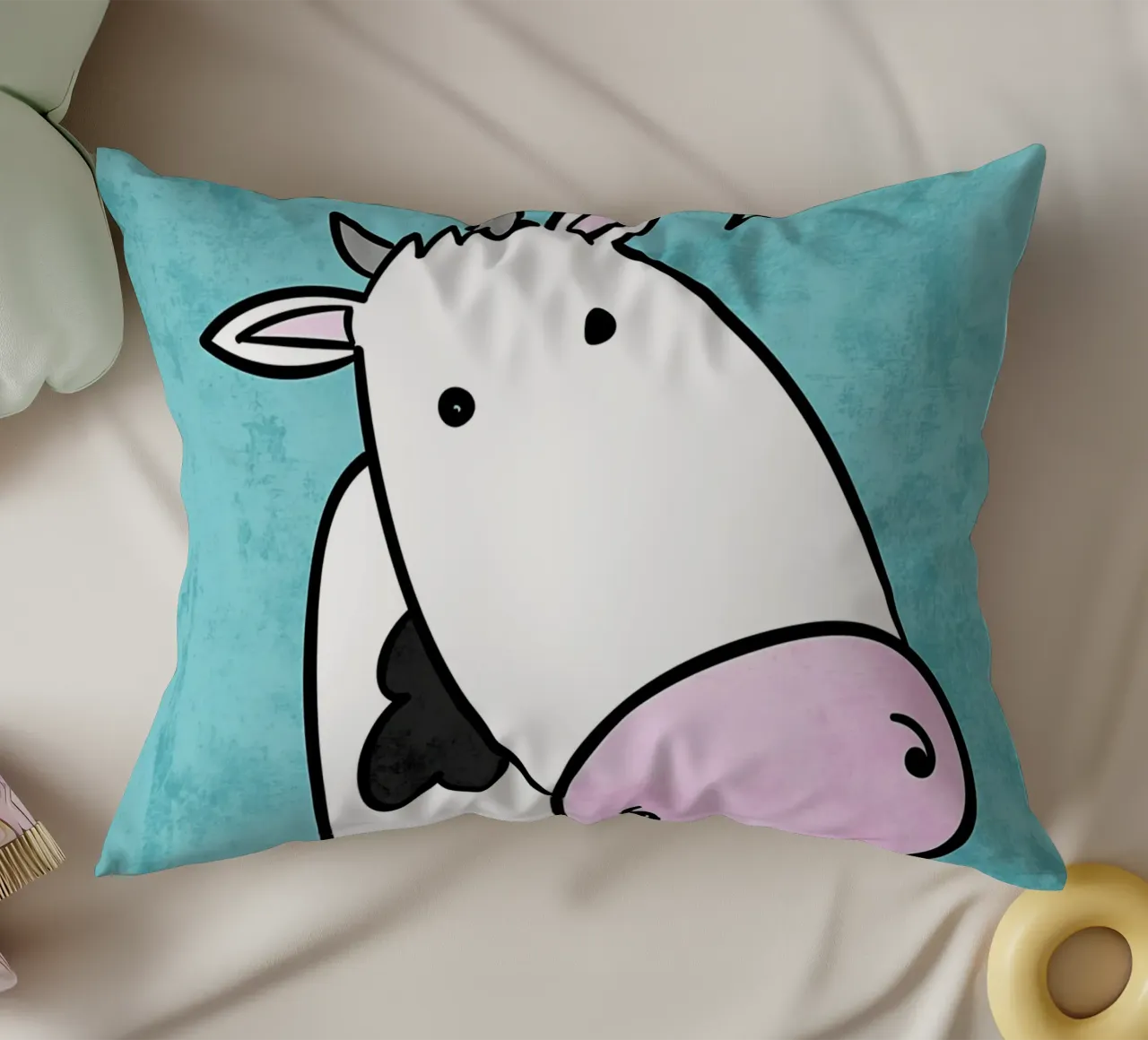 Suono della mucca Muuu cuscino da EbrahimiStudio