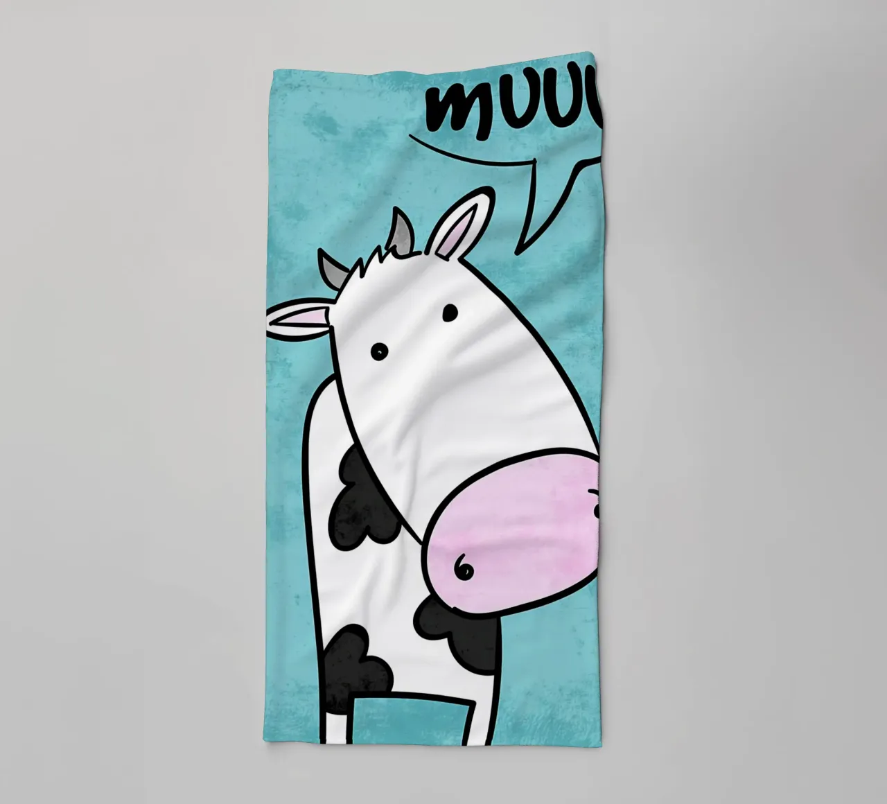 Suono della mucca Muuu asciugamano da bagno da EbrahimiStudio