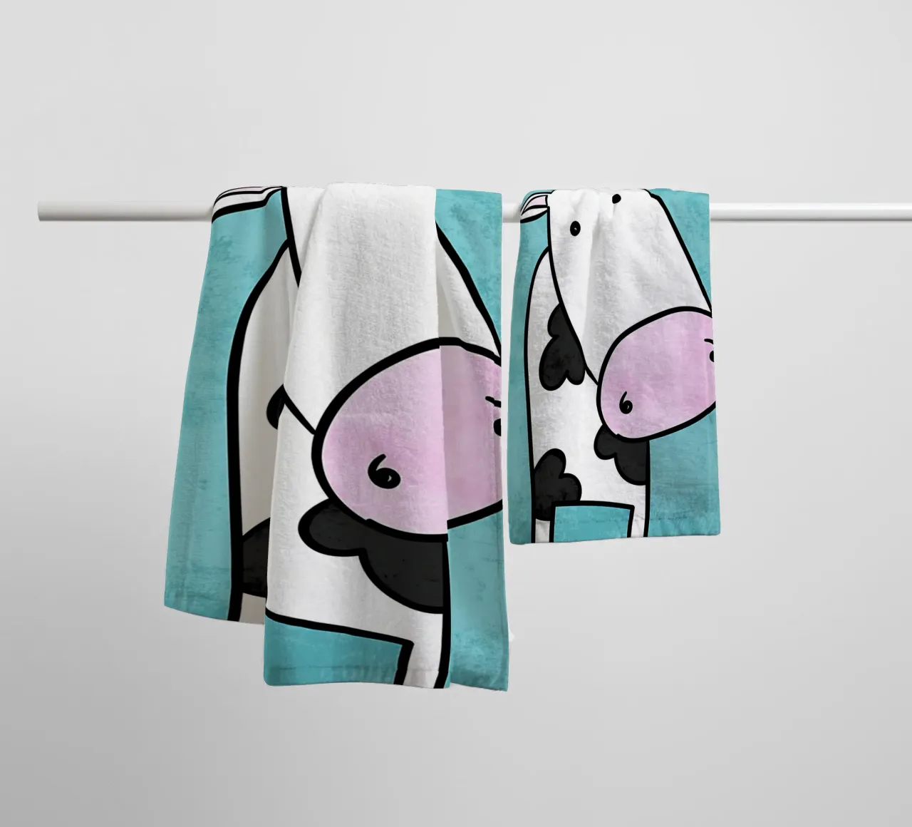 Suono della mucca Muuu asciugamano da bagno da EbrahimiStudio