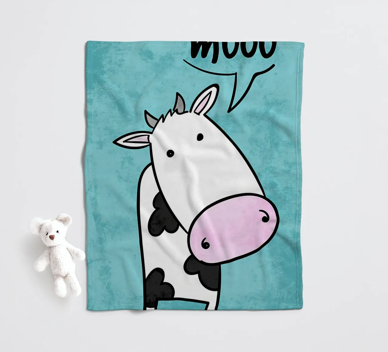 Suono della mucca Muuu coperta in pile da EbrahimiStudio