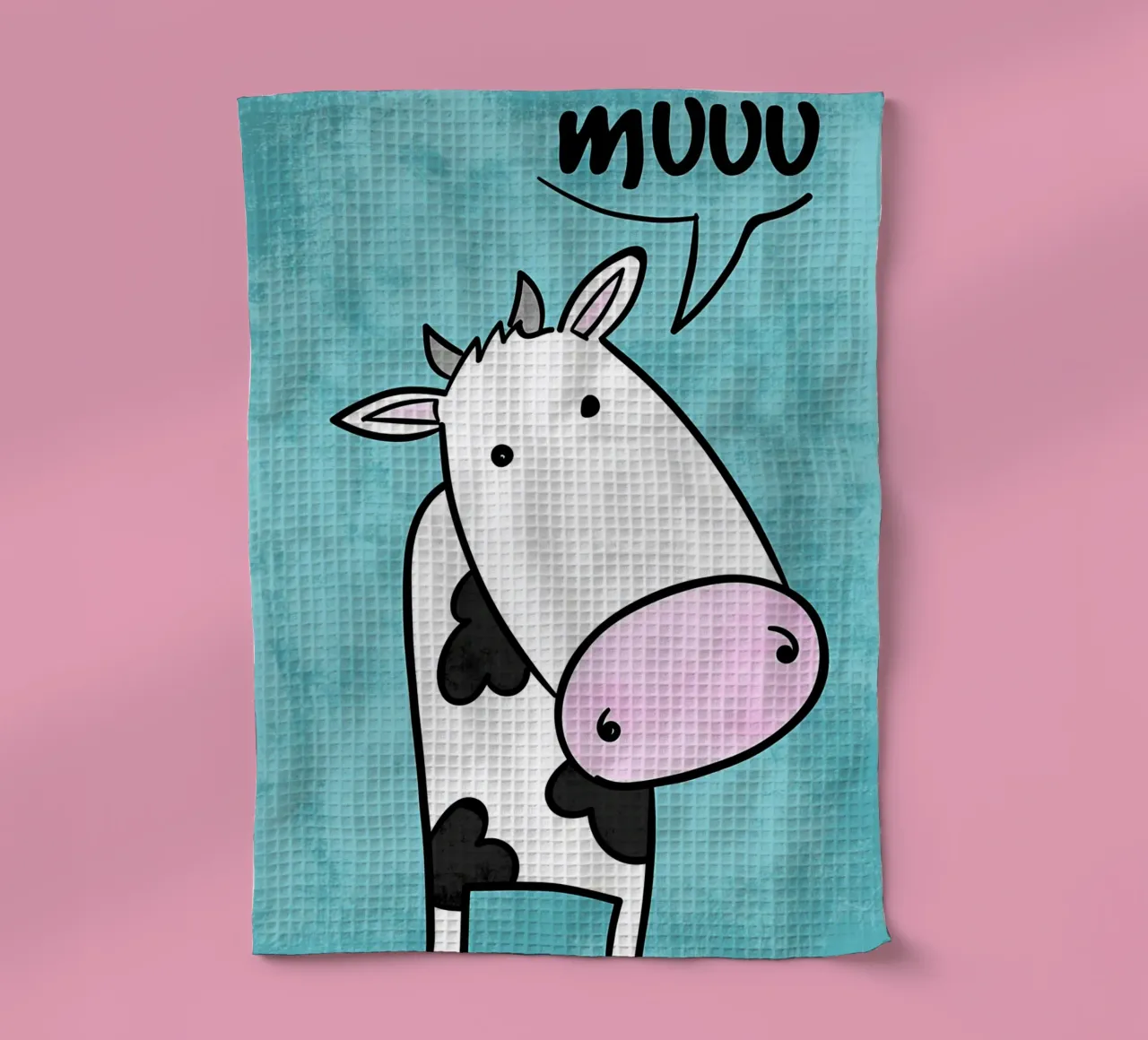 Suono della mucca Muuu canovaccio da cucina da EbrahimiStudio