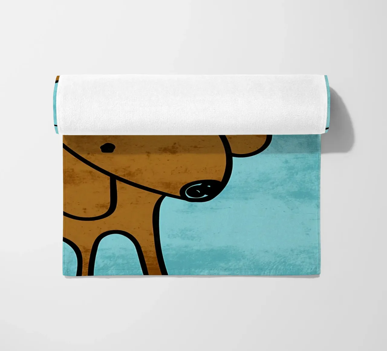 Suono del cane Guauu telo mare da EbrahimiStudio