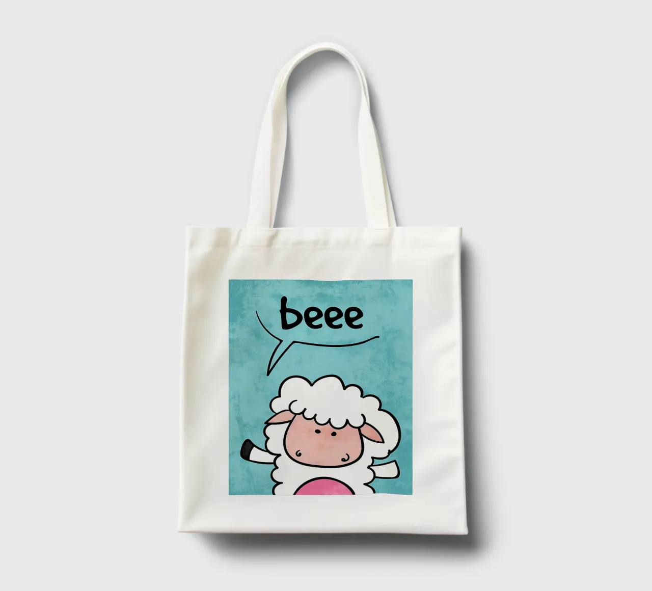 Sound of Sheep Beee Jutebeutel von EbrahimiStudio