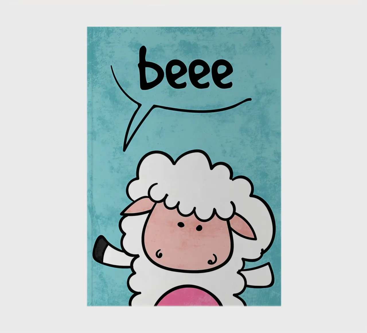 Sound of Sheep Beee notebook by EbrahimiStudio